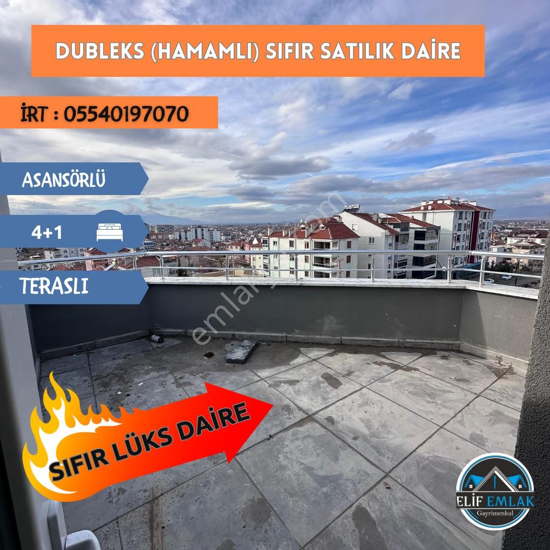 Karaman Merkez Tabduk Emre Satılık Daire Dubleks 4+1 (hamamlı) Sıfır Lüks Satılık Daire