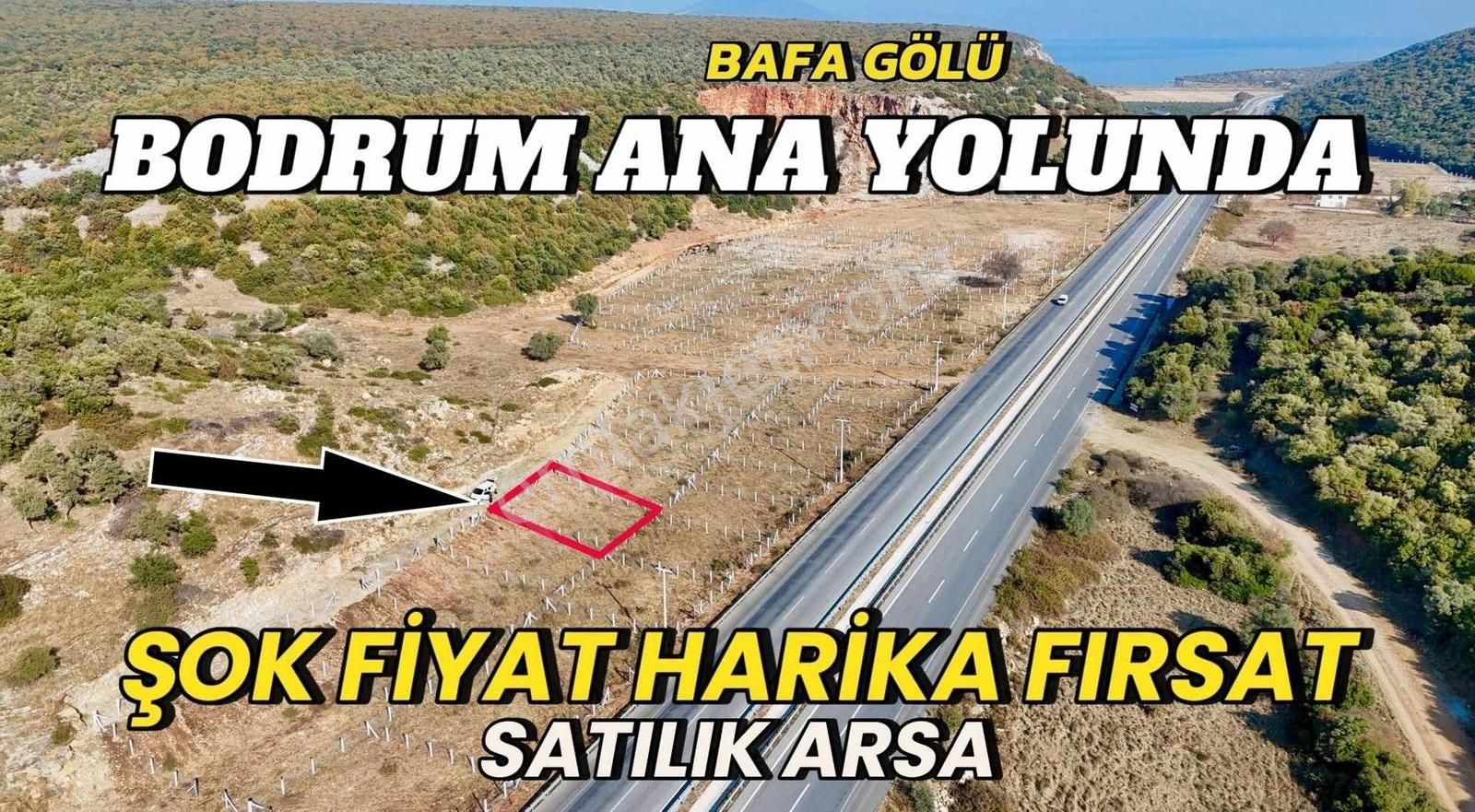 Didim Ak Yeniköy Satılık Ticari İmarlı Bodrum Ana Yolu Üzerinde 240 M2 Lik Ticari İmarlı Arsa