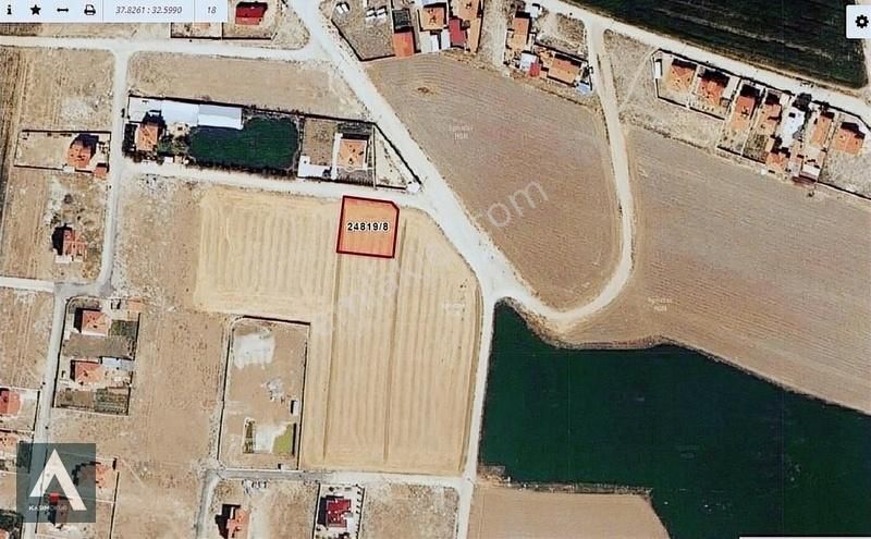 Karatay Saraçoğlu Satılık Konut İmarlı Kasım Okur'dan Saraçoğlunda Satılık 1000 M² Müstakil Köşe Arsa