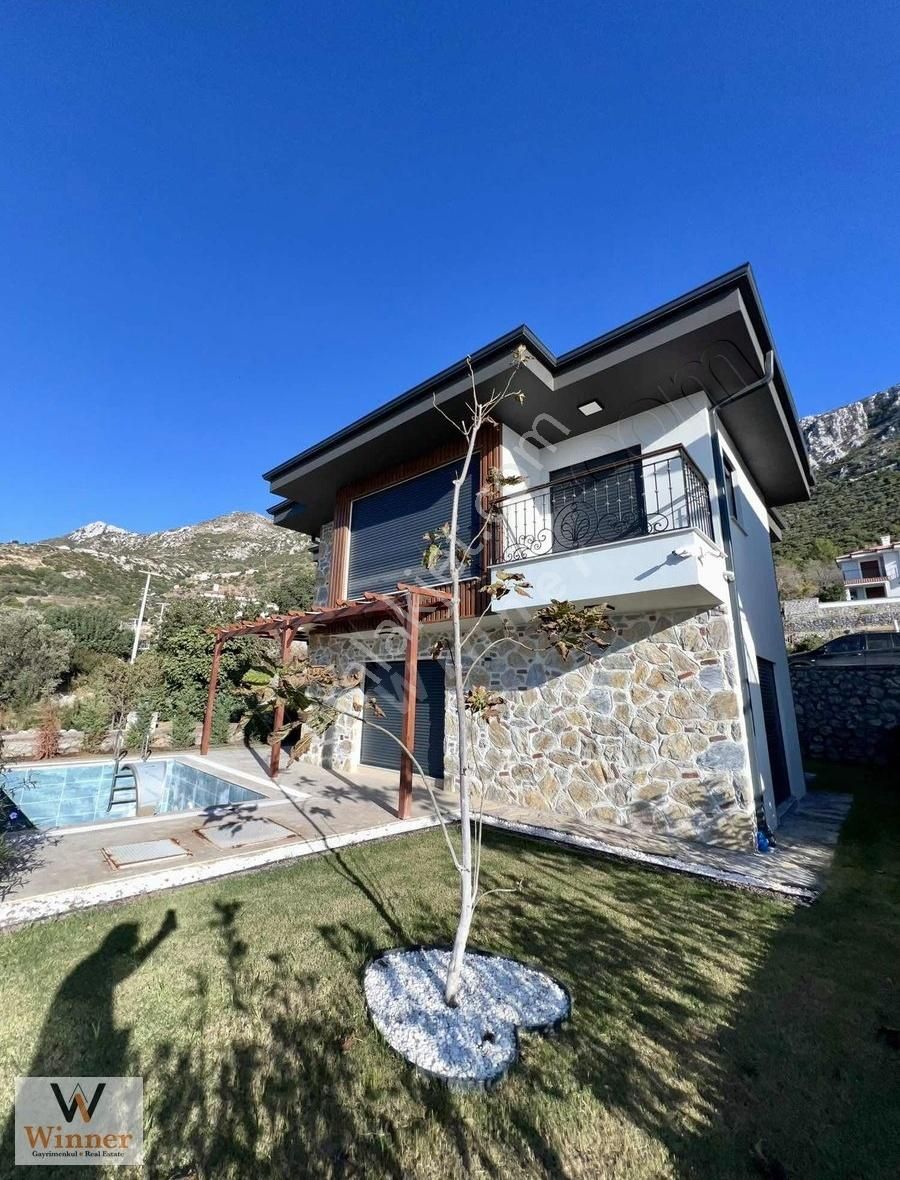 Marmaris Söğüt Satılık Villa Winner- Söğüt'te Denize 100m+ Full Deniz Manzaralı+ Lüks Villa!