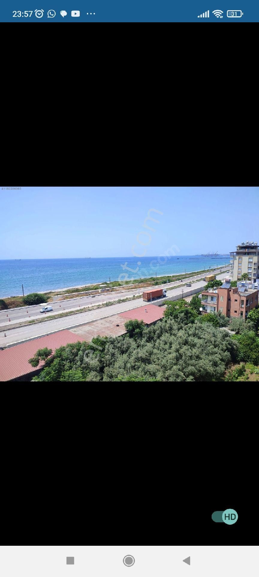 İskenderun Denizciler Kiralık Daire Sahibinden Denize Sıfır 5+2 Dublex