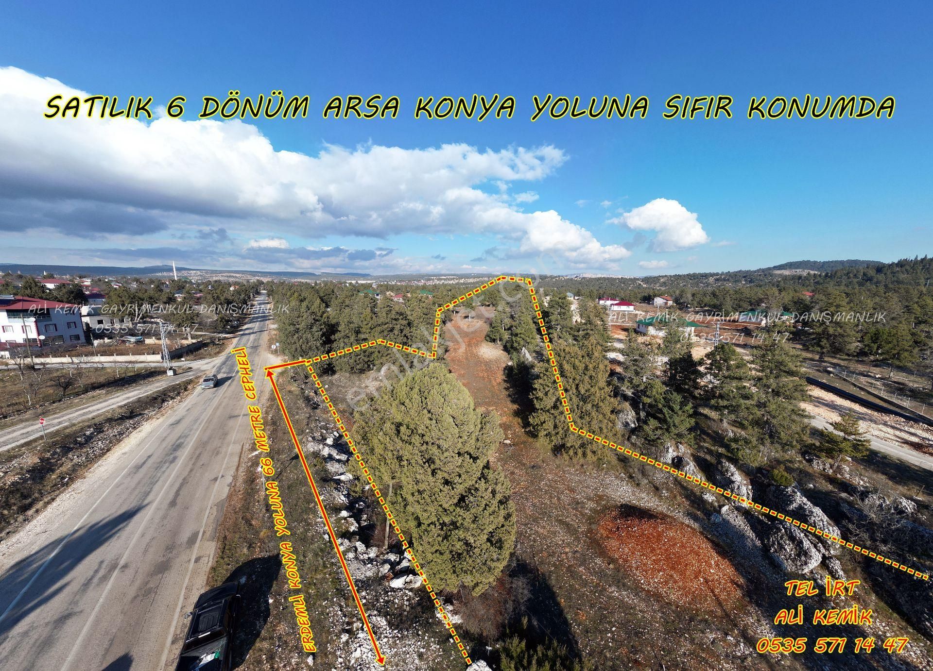 Anayola Sıfır 6 Dönüm Arsa Erdemli Aydınlar (avgadı) Da - Görsel 12