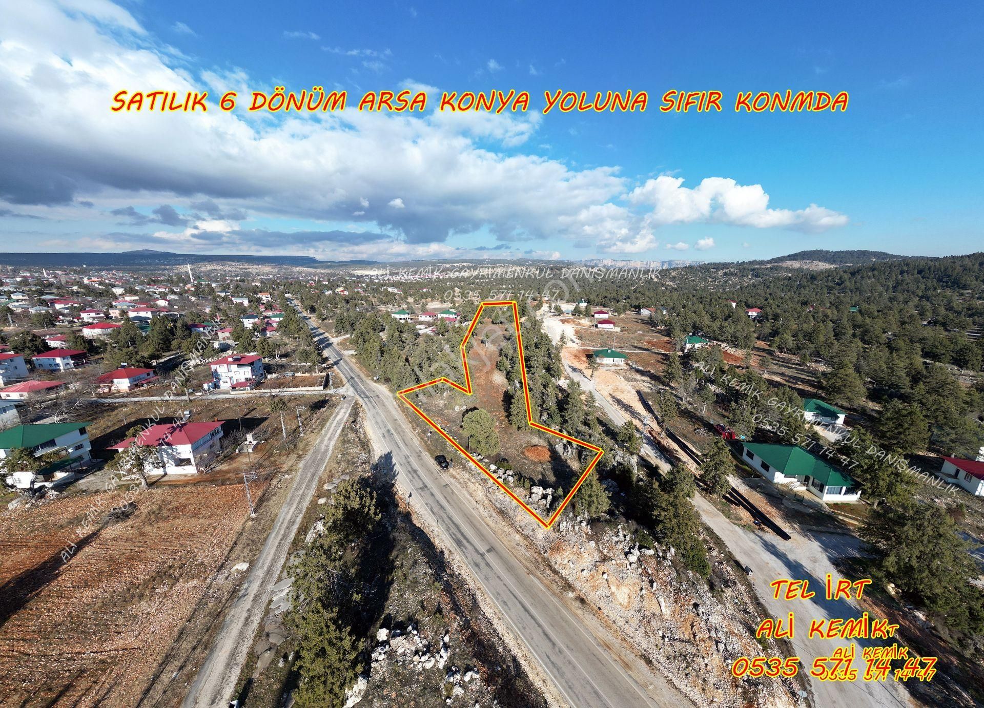 Anayola Sıfır 6 Dönüm Arsa Erdemli Aydınlar (avgadı) Da - Görsel 2