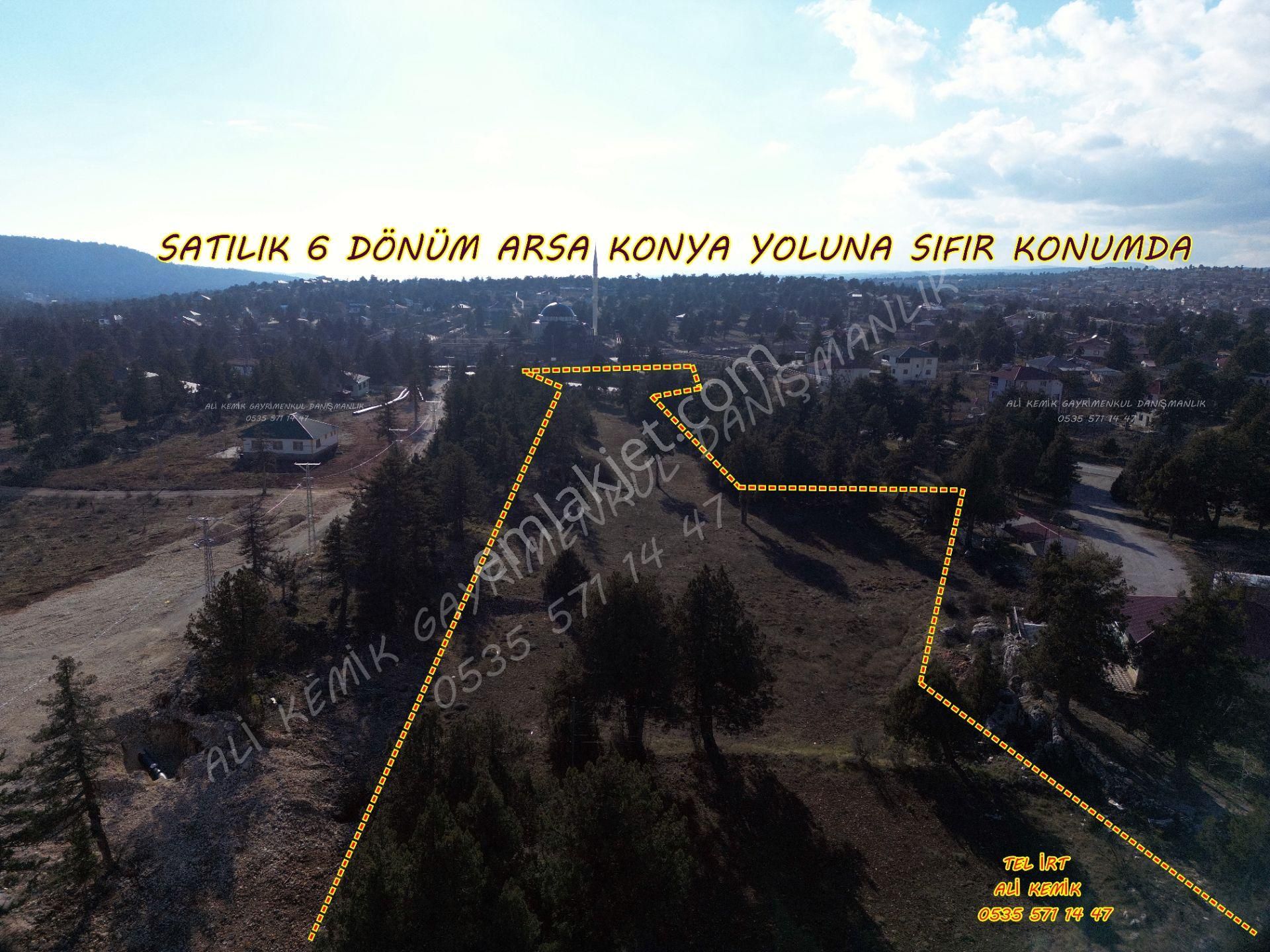 Anayola Sıfır 6 Dönüm Arsa Erdemli Aydınlar (avgadı) Da - Görsel 5
