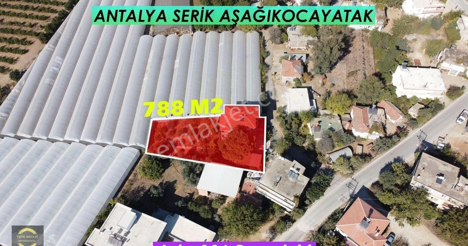 Serik Aşağıkocayatak Satılık Müstakil Ev Serik Aşağıkocayatakta 788 M2 Arsa İçerisinde Satılık Triplex Ev