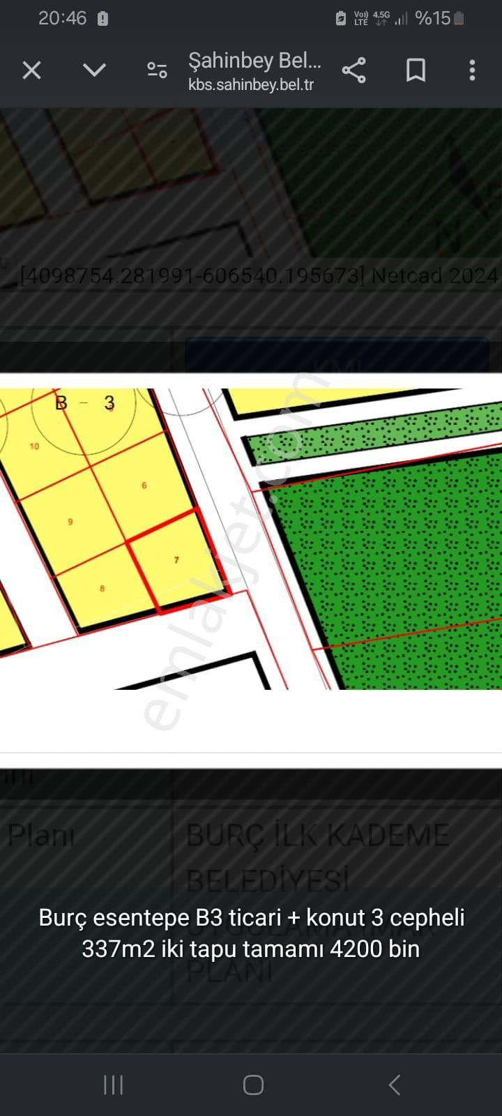 Burç Esentepe'de Cd Üzeri B3 Ticari + Konut - Görsel 2
