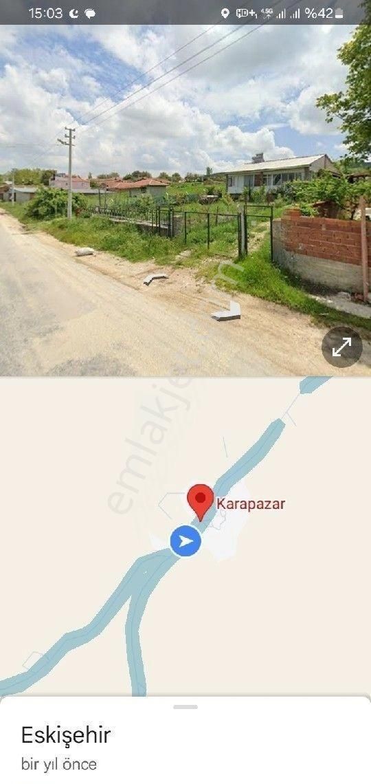 Tepebaşı Işıklar Satılık Bağ & Bahçe Eskişehir Odunpazarı Karapazar Köyü (mahallesi) Satılık Bahçe Ve Ev. 1.800 M2 Toplam Arsa Alanı