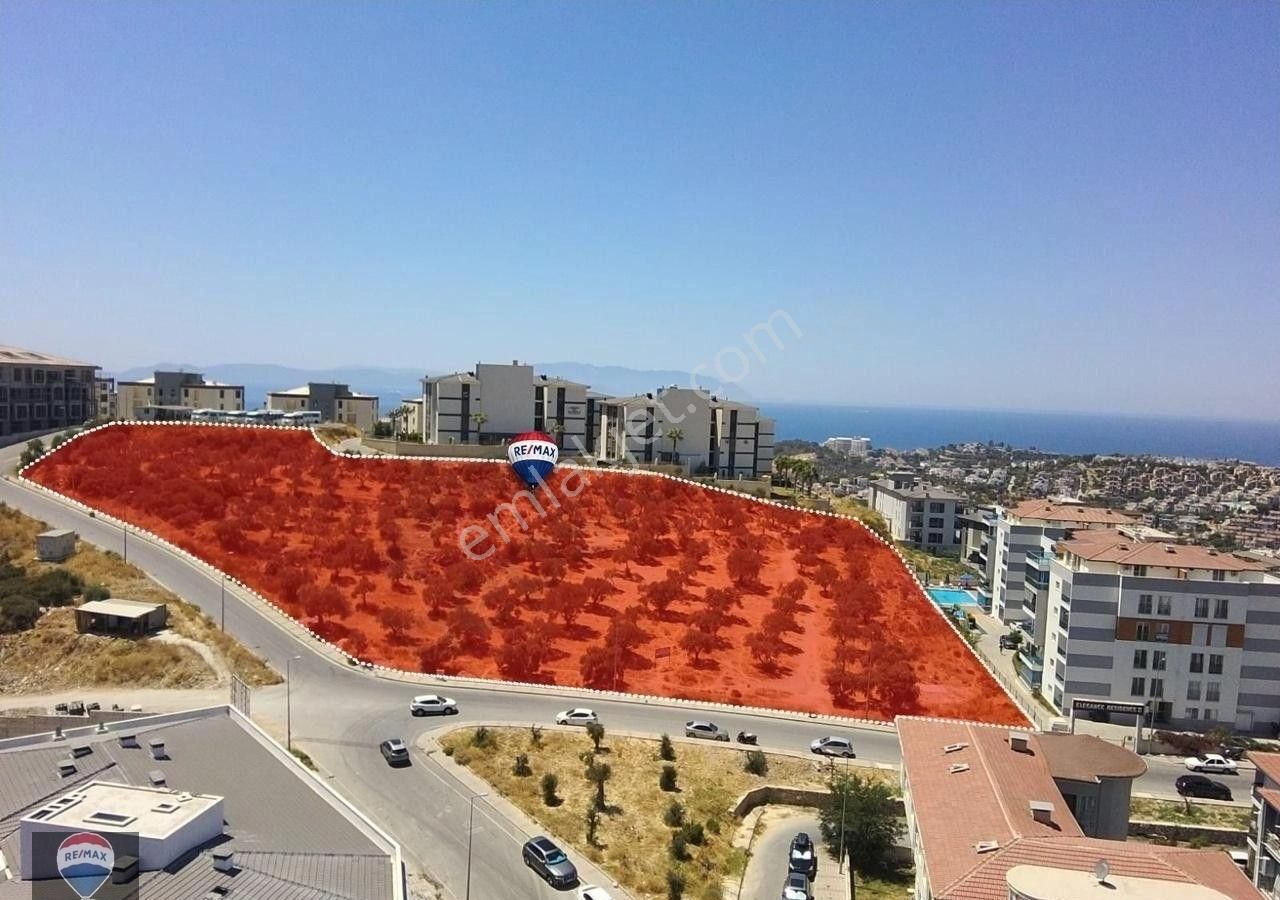 Kuşadası Değirmendere Satılık Konut İmarlı Kuşadasında 7077 M2 Kat İmarlı Uygulama Görmüş Net Arsa