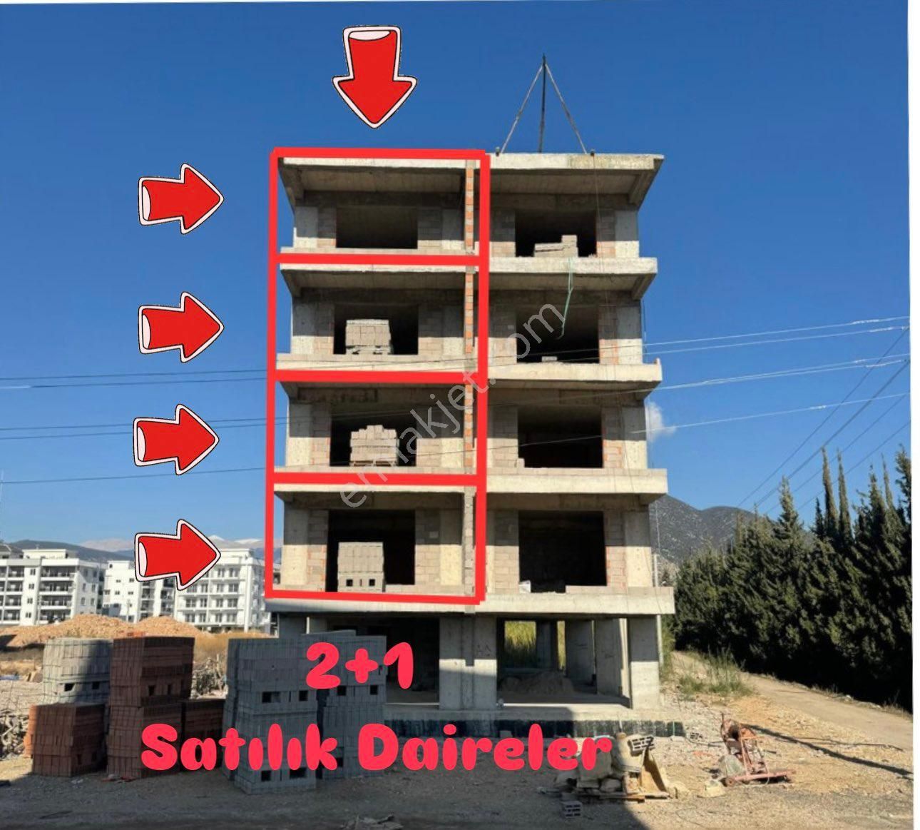 Finike Kum Satılık Daire 💫 Suhulet Emlaktan Finike Kum Mahallesinde Denize 500 Mt Mesefede Lüks 2+1 Satılık Daireler