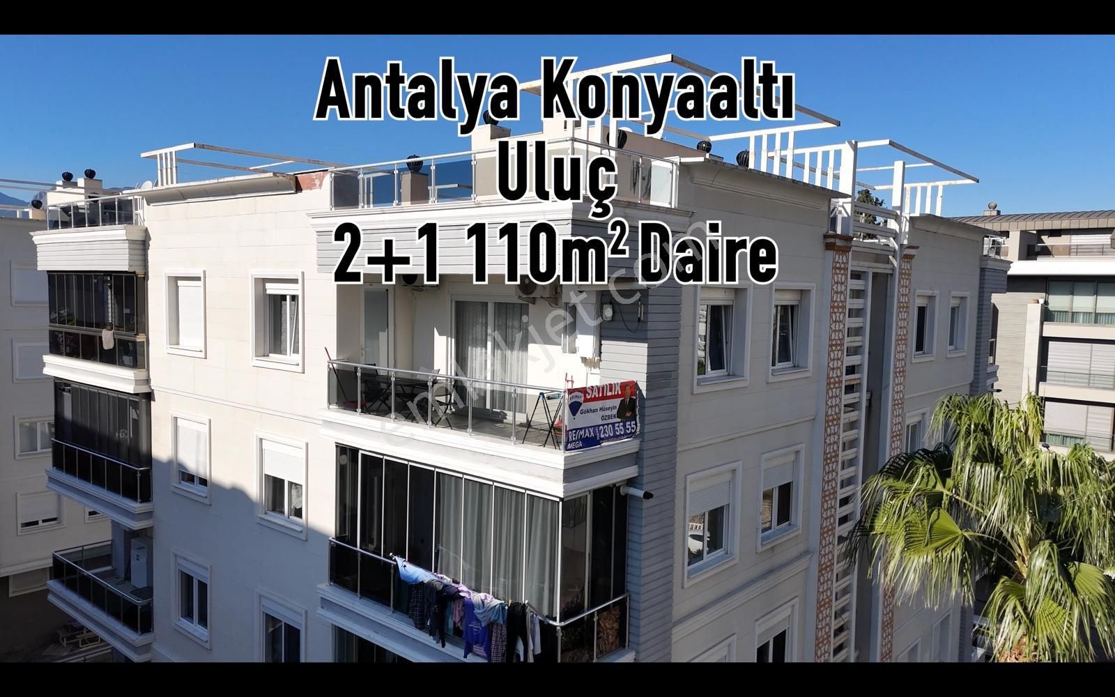 Konyaaltı Uluç Satılık Daire Uncalı Mah Elifnaz Konakları Lüx Akıllı 2+1 Daire