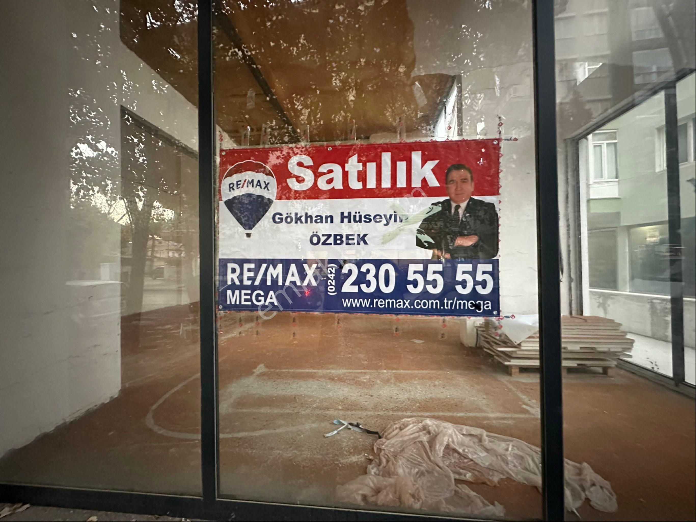 Isparta Merkez Sermet Satılık Dükkan & Mağaza Isparta Aksu Caddesi Üzerinde Satılık 302 M² Asma Katlı Ticari Dükkan