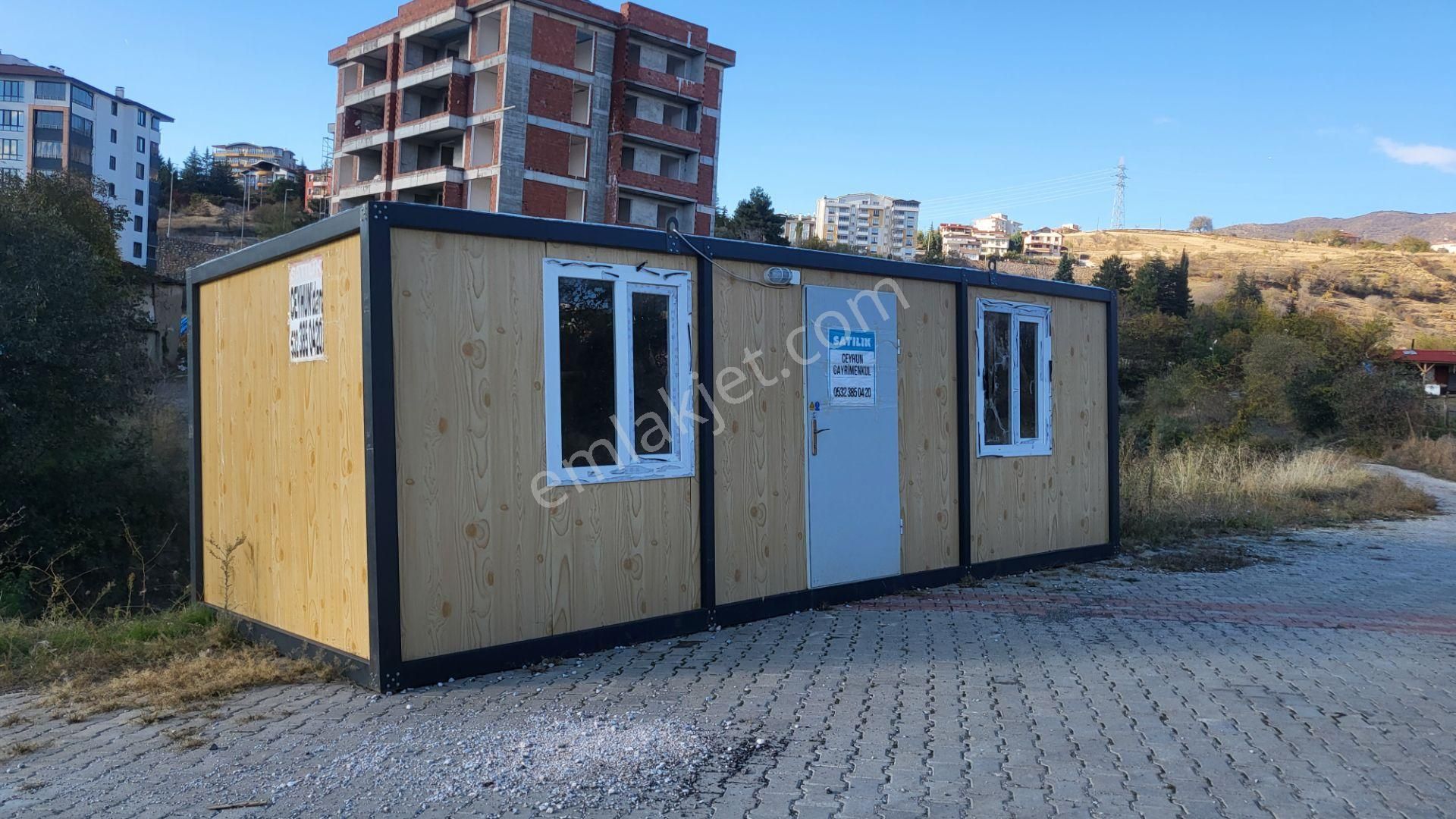 Tokat Merkez Alipaşa Satılık Daire 21m2 Yaşam Konteyneri 2.el Tek Odalı Tokat Merkezde Depo Teslimi