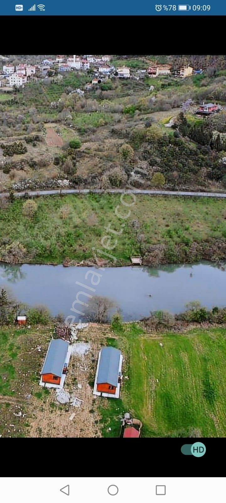 Ağva Nehir Çepe Cep Sıfır Düz İskele Yeri Hazır Dere De Balık Tutuluyor Temiz - Görsel 5