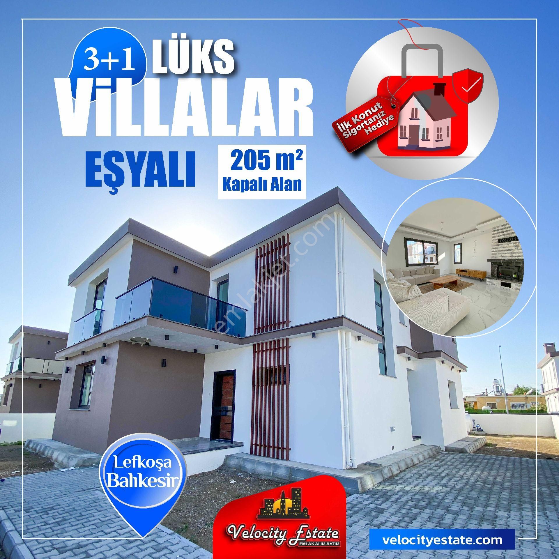 Lefkoşa Değirmenlik Bucağı (Balıkesir) Satılık Villa Kktc Lefkoşa Balıkesir Bölgesinde Havalimanına Yakın Fırsat Satılık Villa