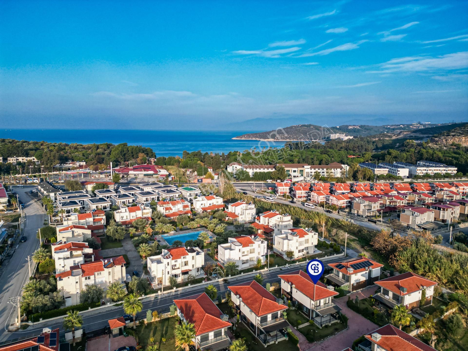 Kuşadası Bayraklıdede Satılık Villa Kuşadası Kuştur Bahçem Konakları Satılık 4+1 Villa