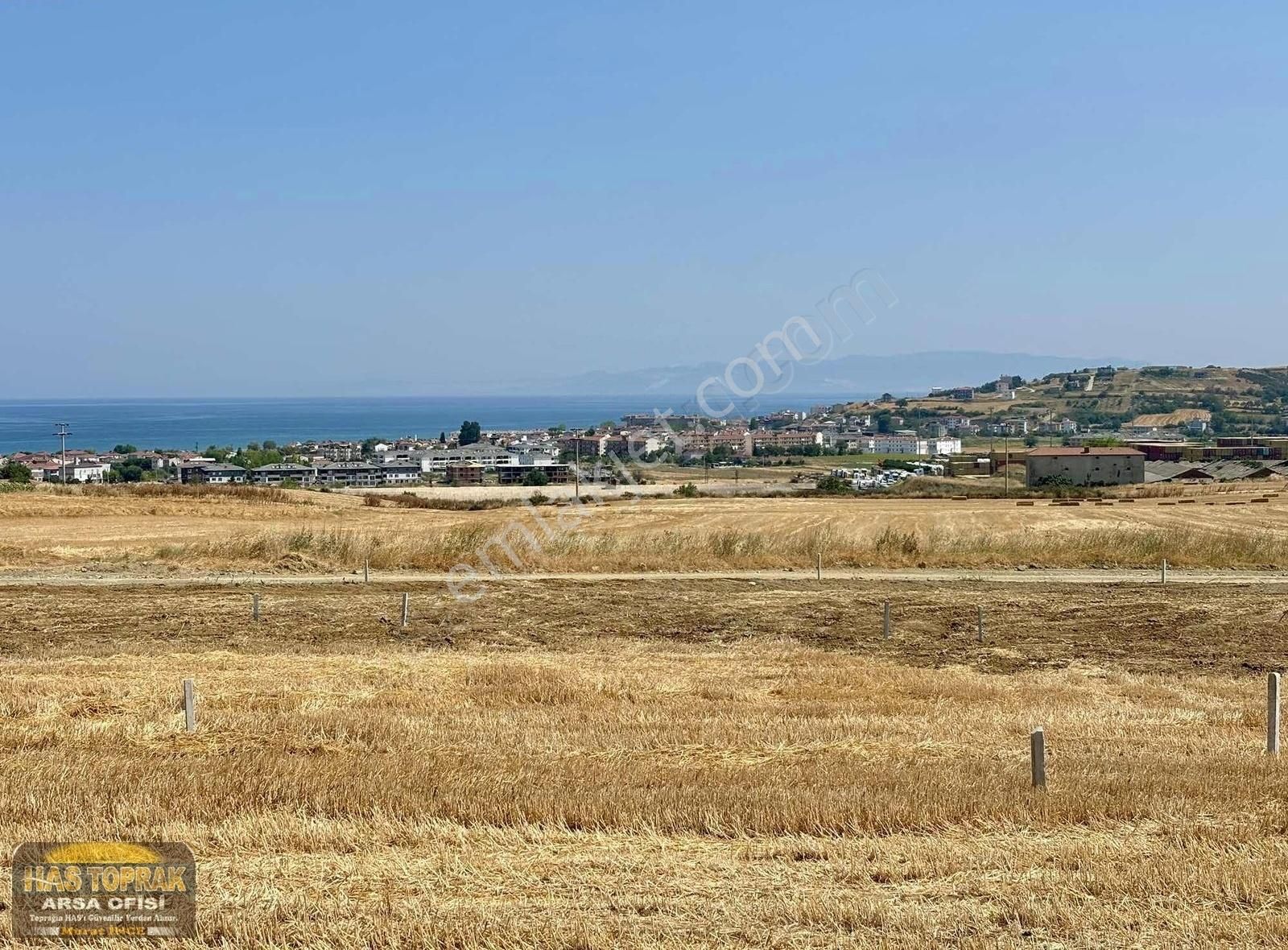 Süleymanpaşa Barbaros Satılık Tarla Deniz Manzaralı İmarlı Altyapı Bekleyen Yola Cephe Arsa