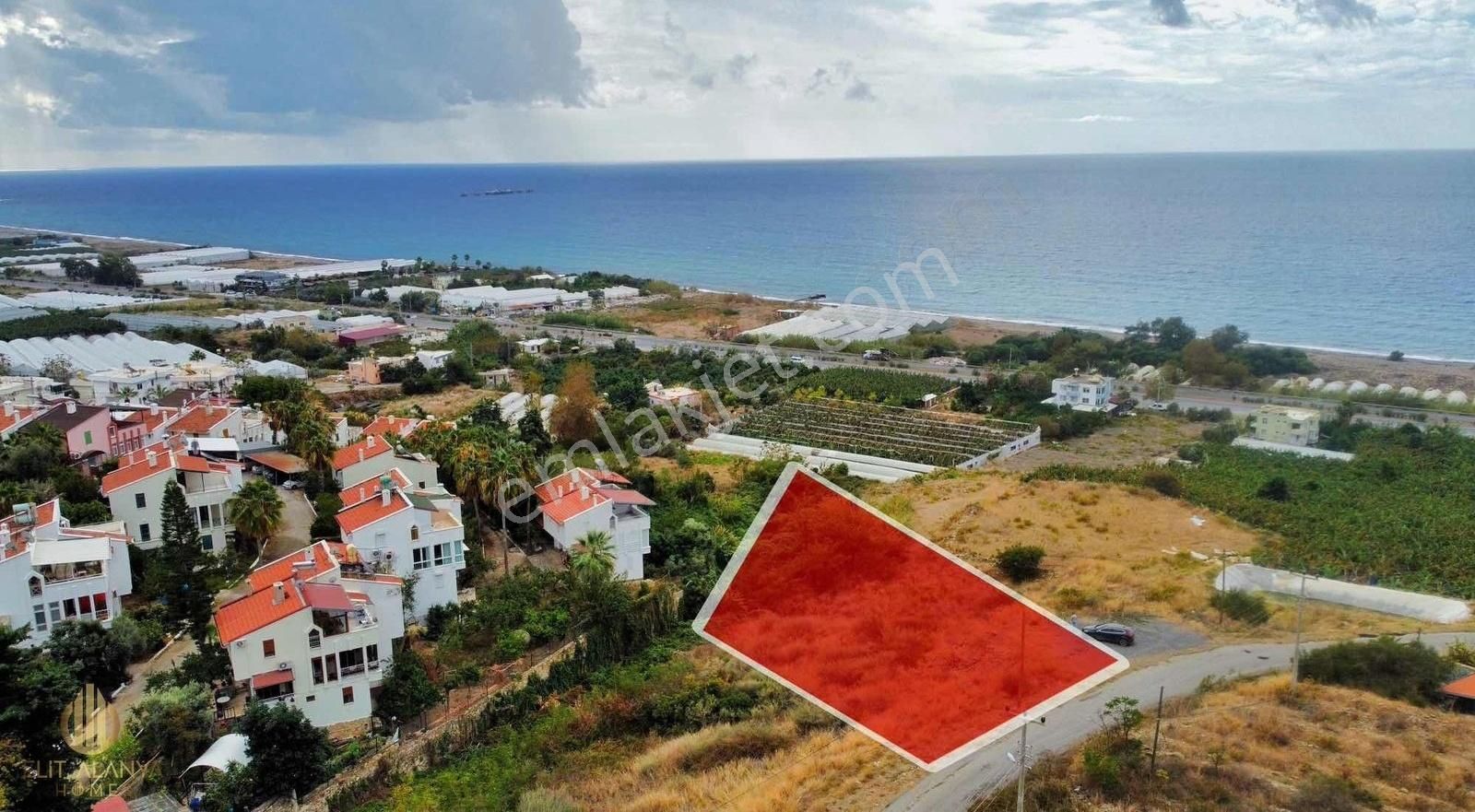 Alanya Keşefli Satılık Özel Kullanım Satılık Panoramik Deniz Manzaralı Müstakil Villa Parseli