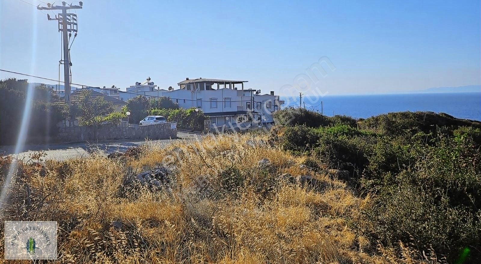 Karaburun'da Deniz Manzaralı Yola Cepheli Yeniliman Girişi Arsa - Görsel 2