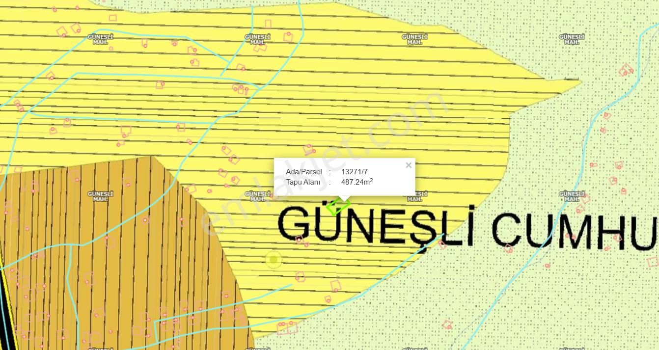 Kocasinan Güneşli Satılık Villa İmarlı Stt Gyo Dan Güneşli De Satılık Villa Parseli