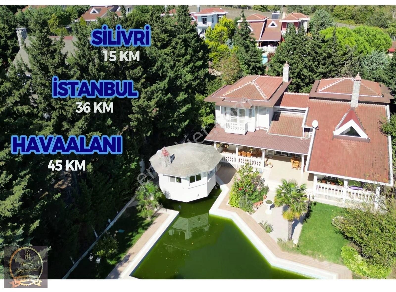 Silivri Ortaköy Satılık Villa Silivri Ortaköy Bölgesinde Satılık Müstakil Havuzlu Lüks Villa