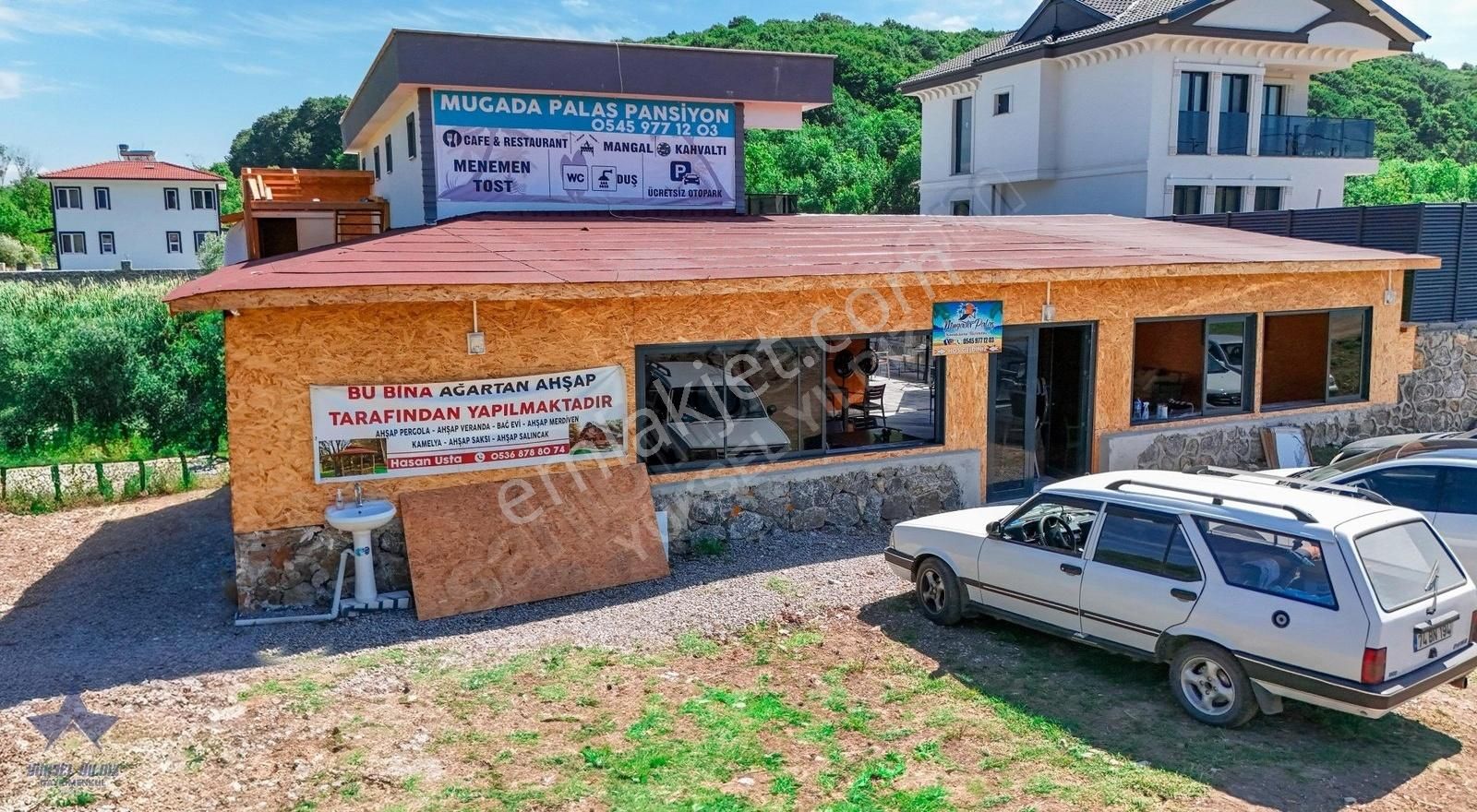 Bartın Merkez Arıönü Köyü (Topsakal) Satılık Bina 420 M2 Arsa Üzerinde Mugada Sahili'nde Aktif Satılık Pansiyon