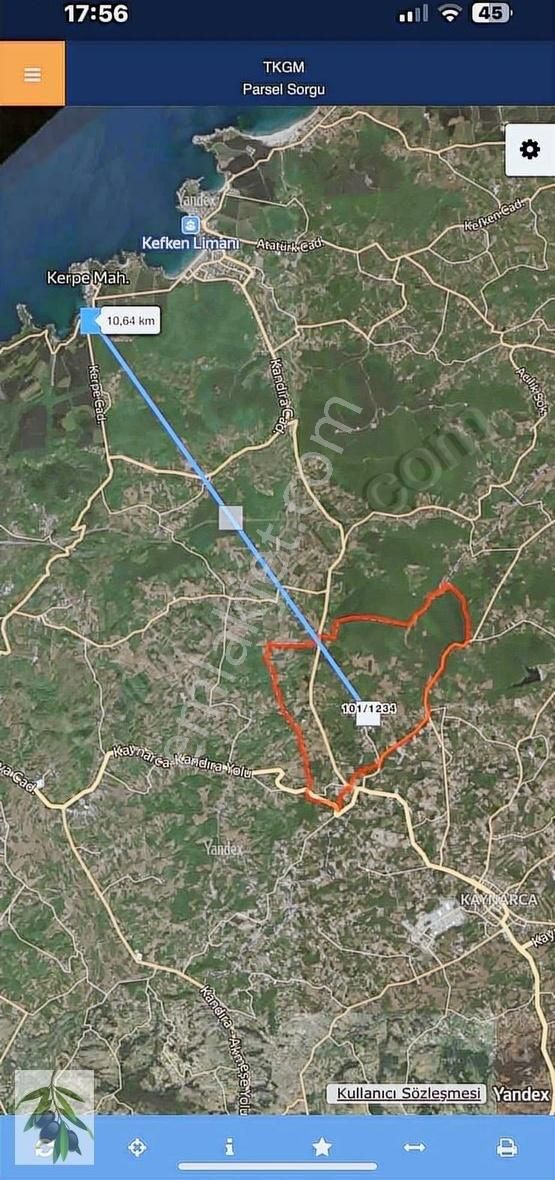 Kaynarca Uğurlu Satılık Konut İmarlı Sakarya Kaynarca Uğurlu Mh. 531m2 %40 İmarlı Köyiçi Arsa