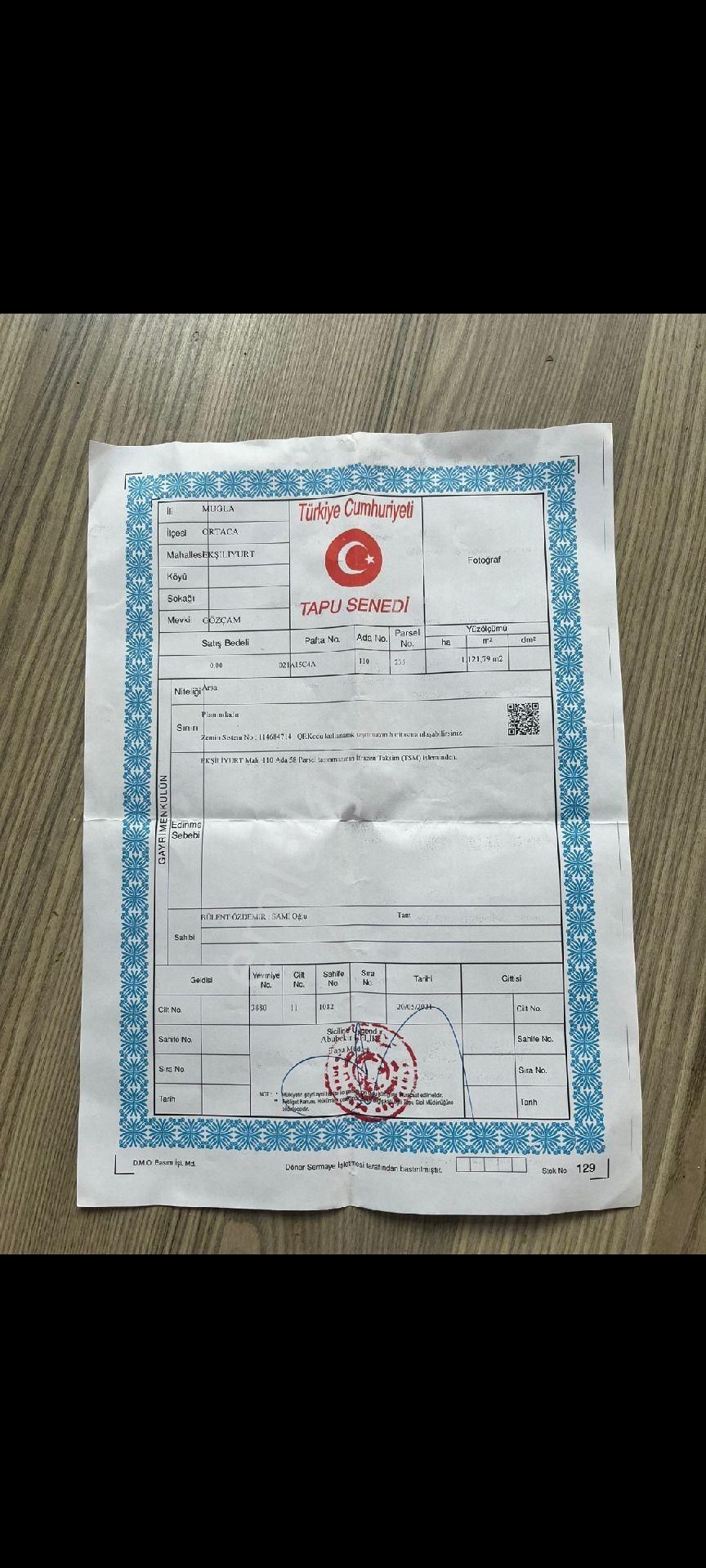 Ortaca Ekşiliyurt Satılık Muhtelif Arsa Ortaca Ekşiliyurtta Satılık Arsa