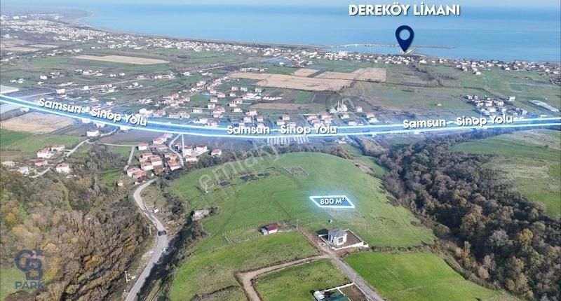 19 Mayıs Dereköy Satılık Villa İmarlı Cb Park'tan Dereköy Taşkelik'te Uygun Fiyat 800m2 Villa Arsası