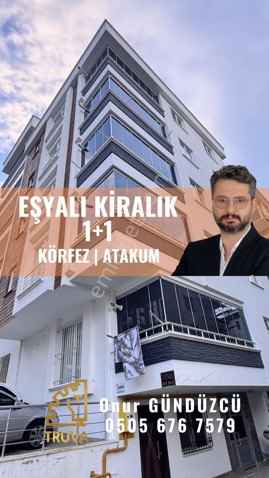 Atakum Körfez Kiralık Daire Truvadan Tramvayın Altında Durağa Yakın Lüks Eşyalı 1+1