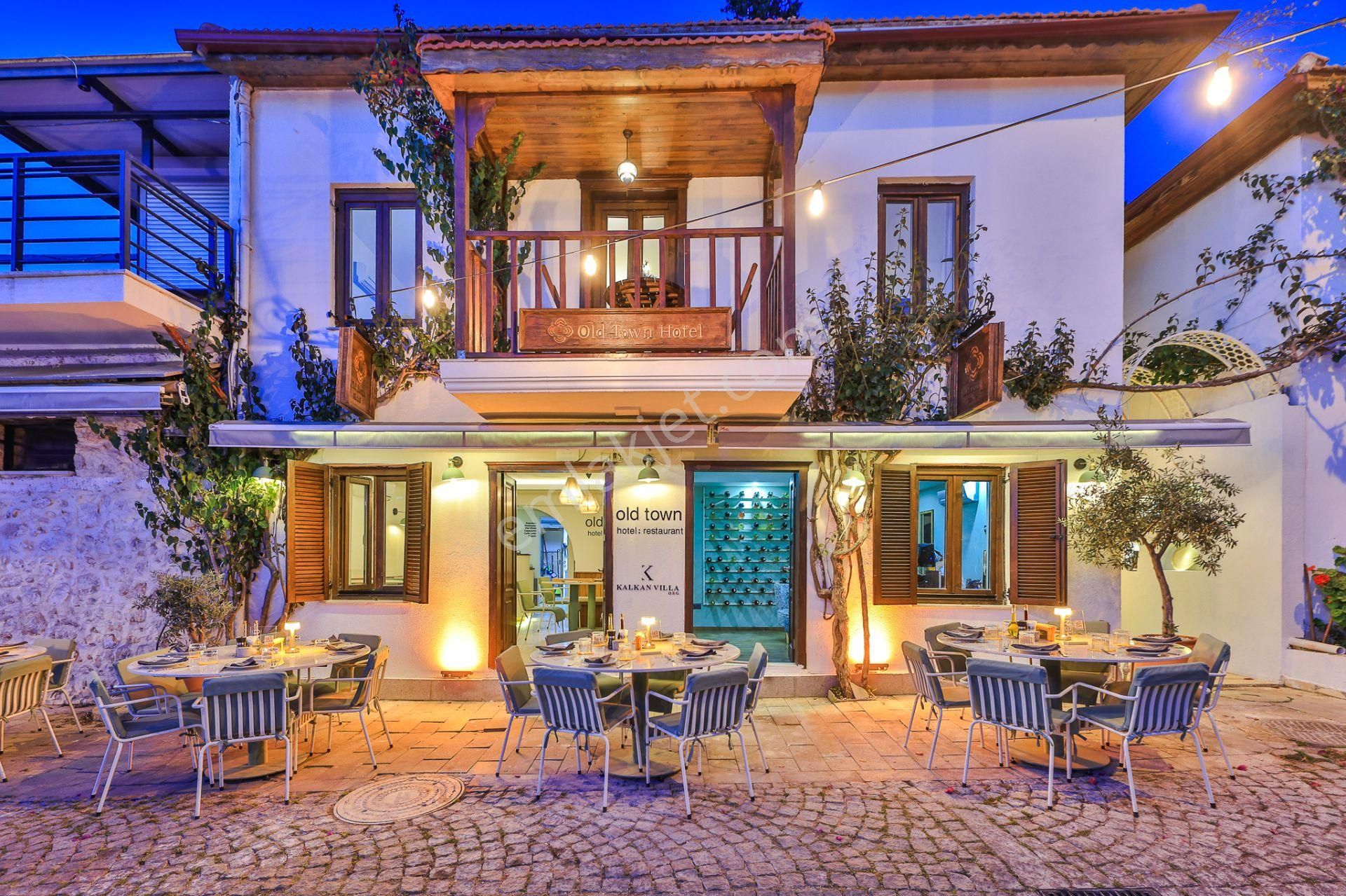 Antalya Kaş Satılık Butik Otel Kalkan’ın Kalbinde Butik Otel Ve Restoran