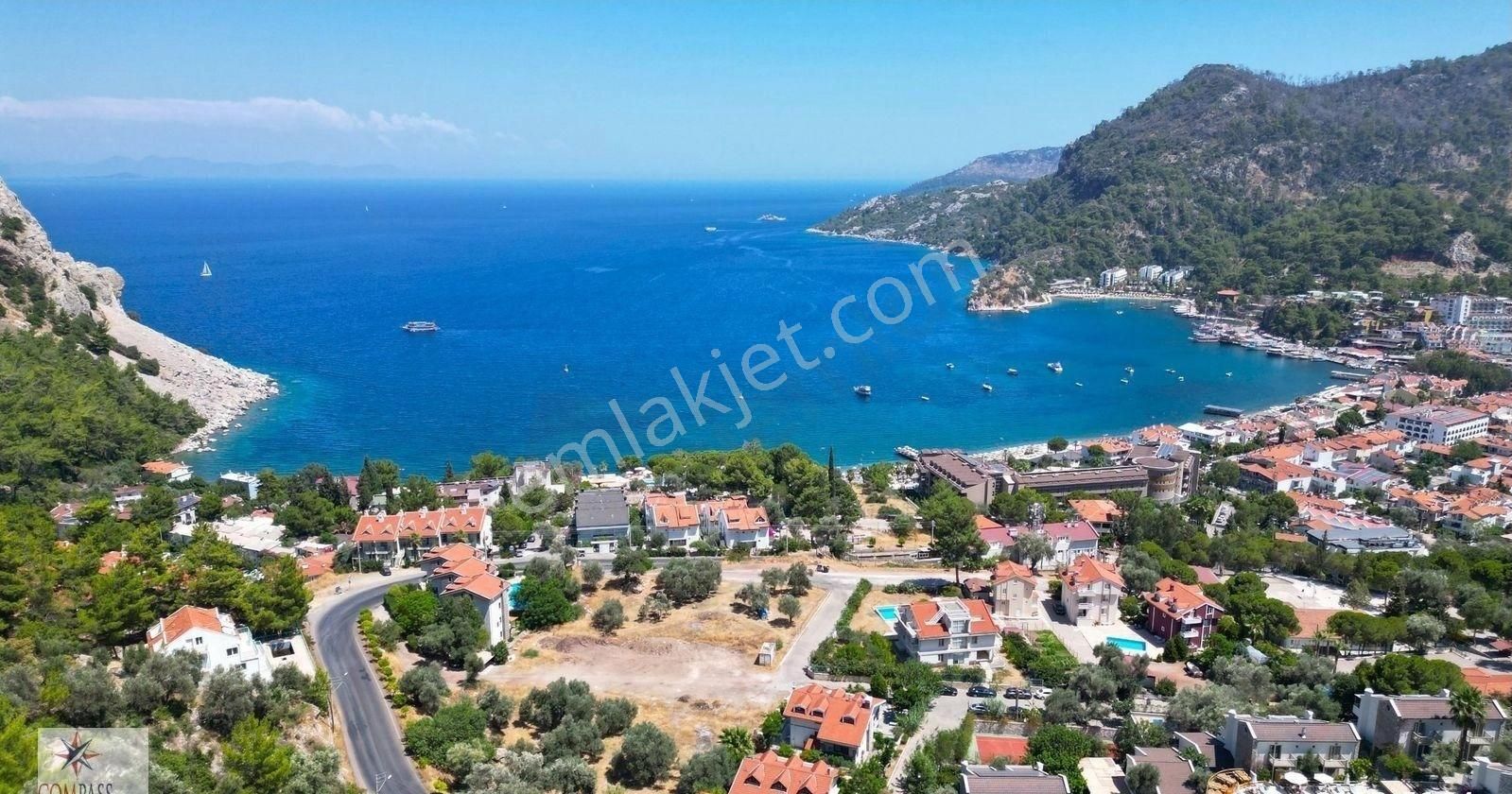 Marmaris Turunç Satılık Daire Turunç Satılık Önü Kapanmaz Deniz Manzaralı 2+1 Daire