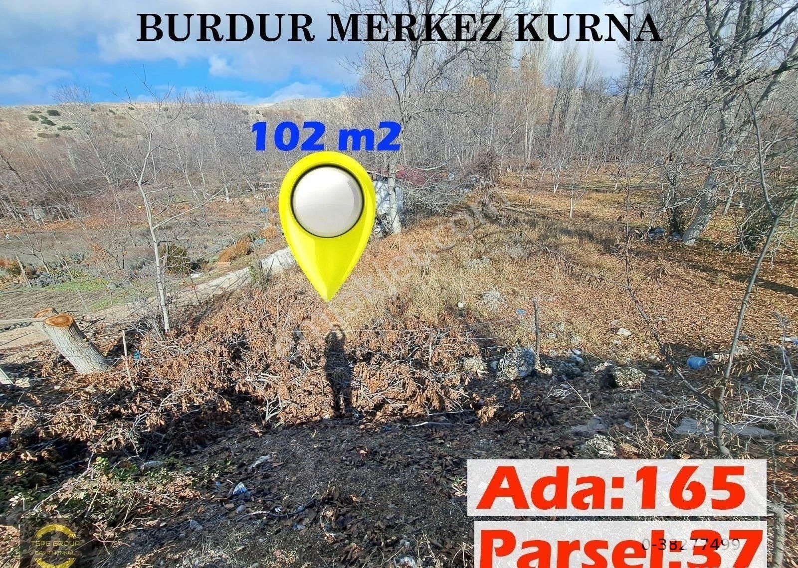 Burdur Merkez Kurna Köyü Satılık Bağ & Bahçe Burdur'a Ve Üniversiteye Adım Mesafede Anayol Üzeri Hobi Bahçesi