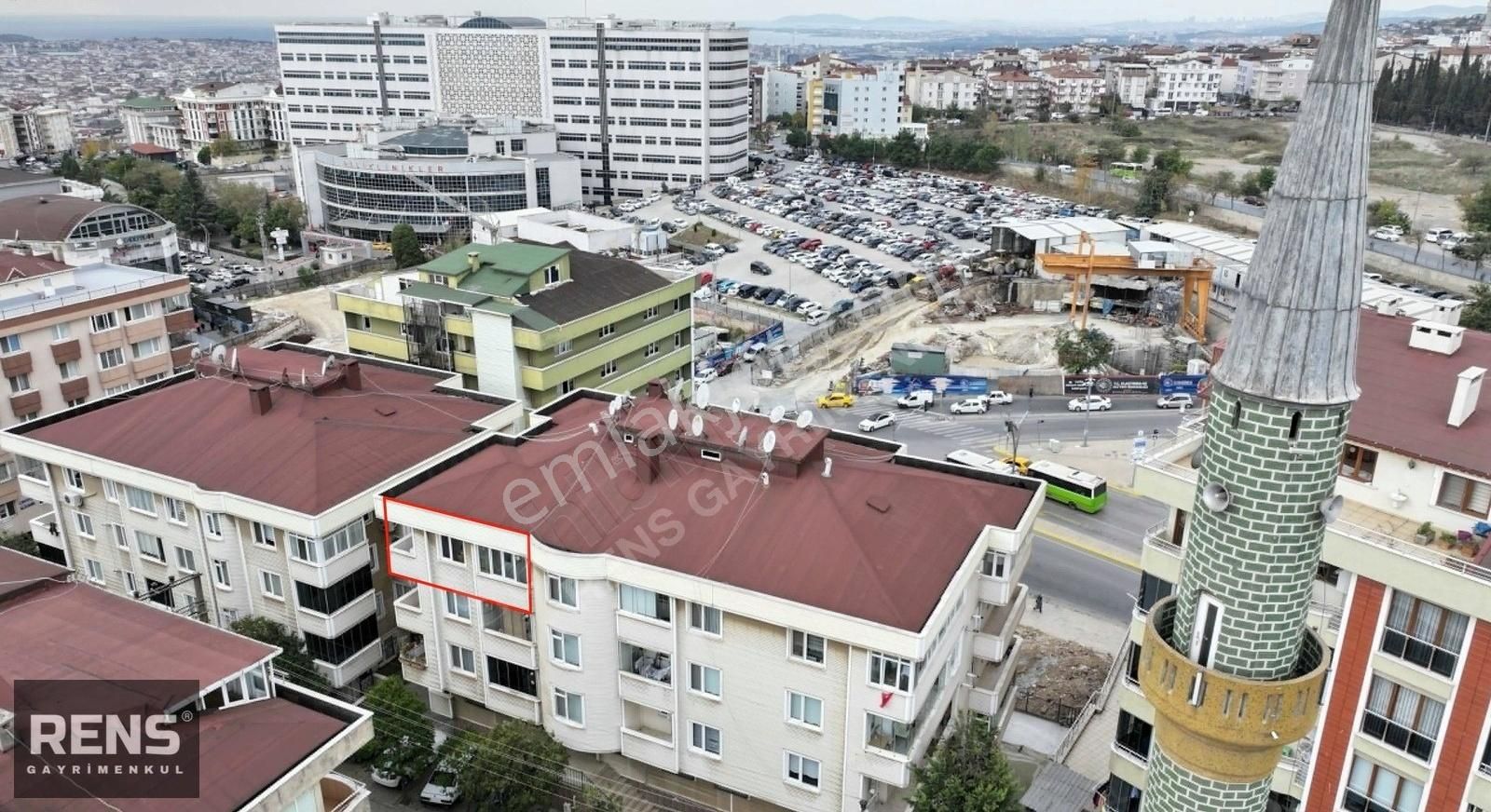 Gebze Osman Yılmaz Satılık Daire Rens Gayrimenkulden Mualla Ateşte Satılık 3+1