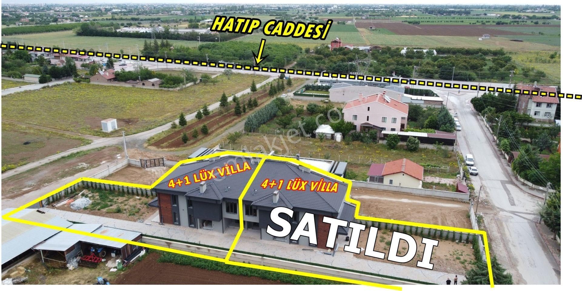 Meram Kozağaç Satılık Villa Konya Meram Kozaağaç 4+1 Ultra Lüx Villa Net 218 M² Kullanım Alanı