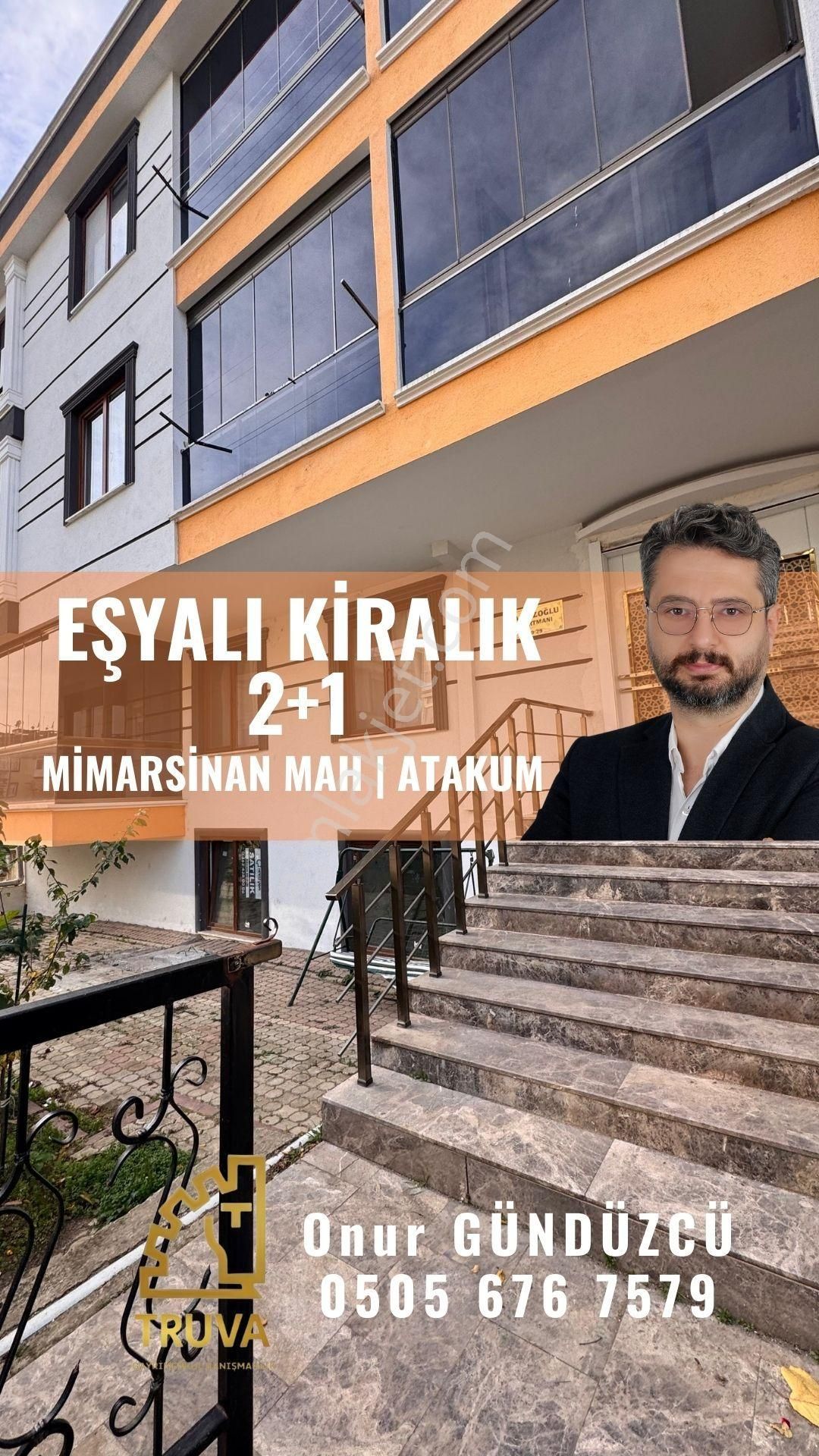 Atakum Mimarsinan Kiralık Daire Truva'dan 7 Aylığına Kiralık Merkezi Konumda Eşyalı 2+1 Daire