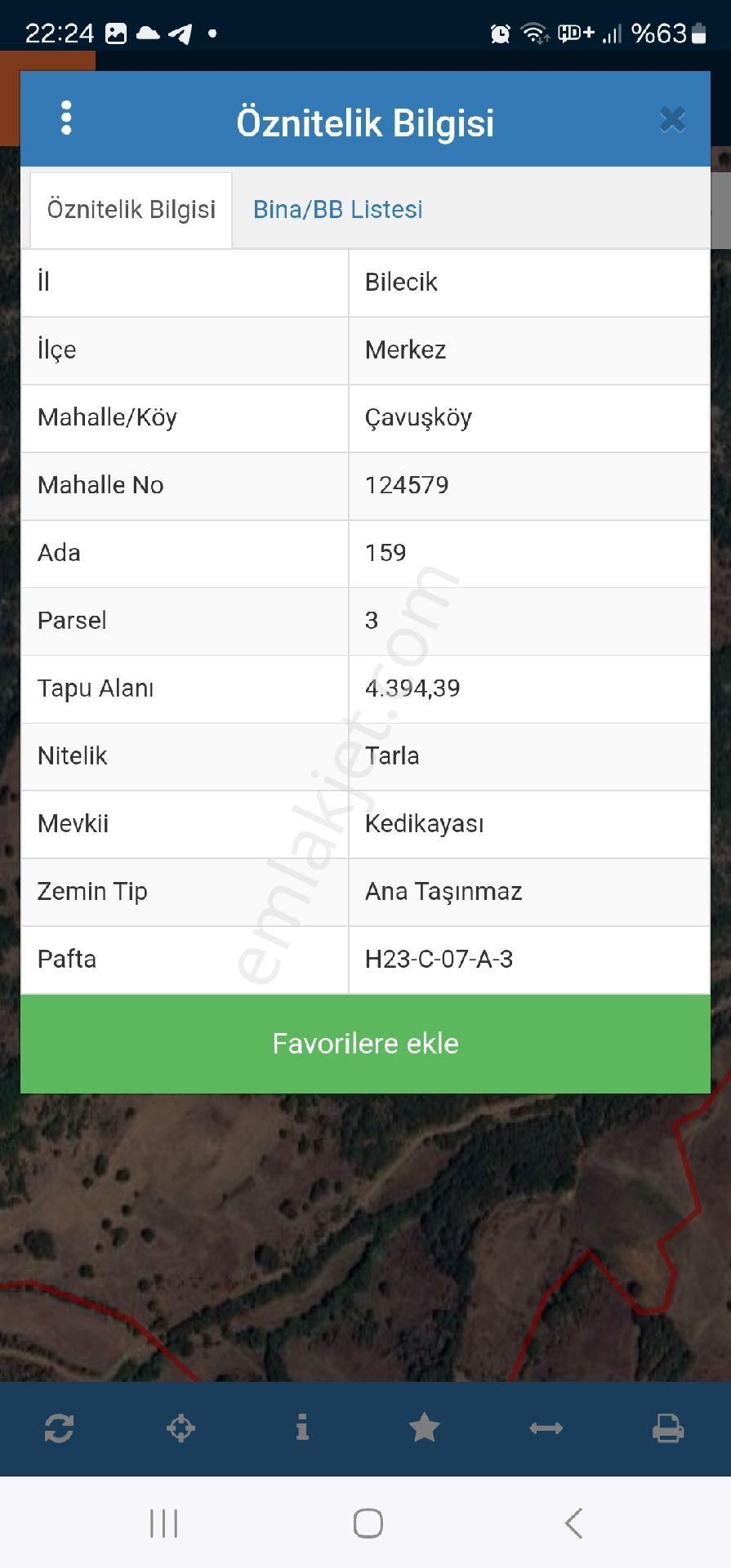 Bilecik Merkez Çavuşköy Köyü Satılık Tarla 2025'te Bu Fiyata Bulamazsanız.!