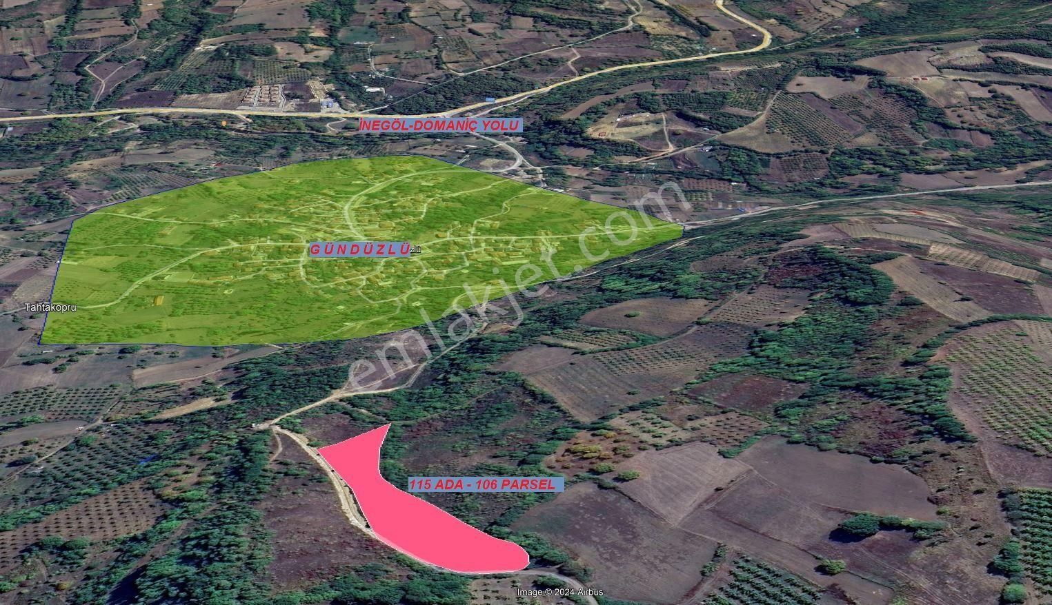 İmara Yakın 250 M. Cepheli Sahibinden Fırsat Arazi - Görsel 9