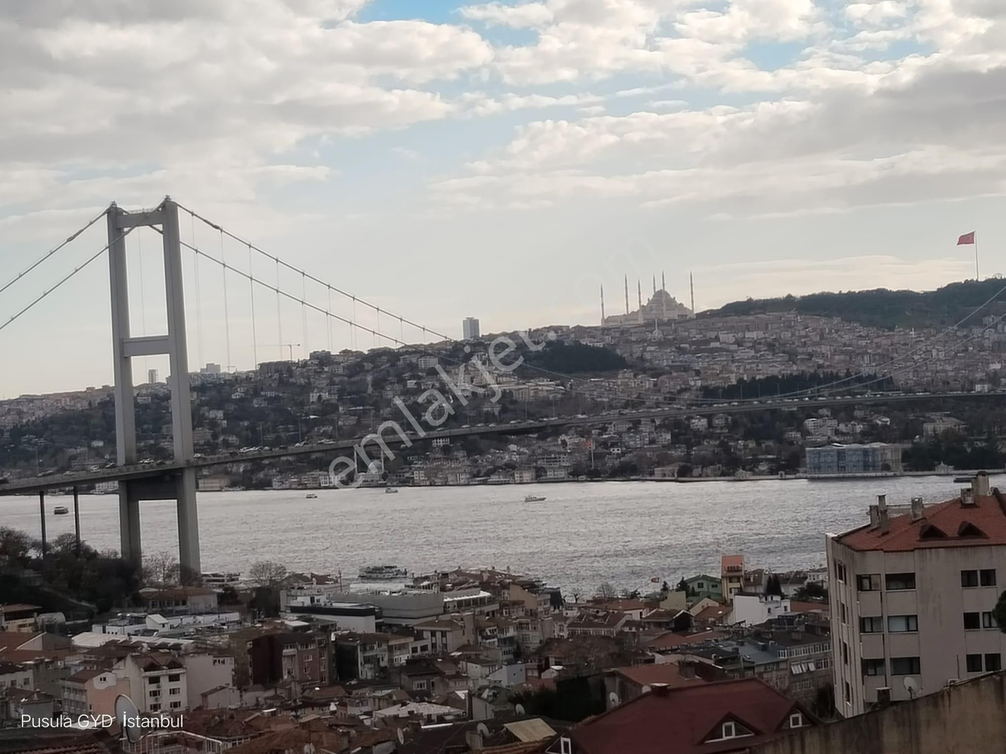 Beşiktaş Mecidiye Boğaz Manzaralı Kiralık Daire Yıldız Parkına Komşu Boğaz Manzaralı Otoparklı Arakat 125m2 3+1