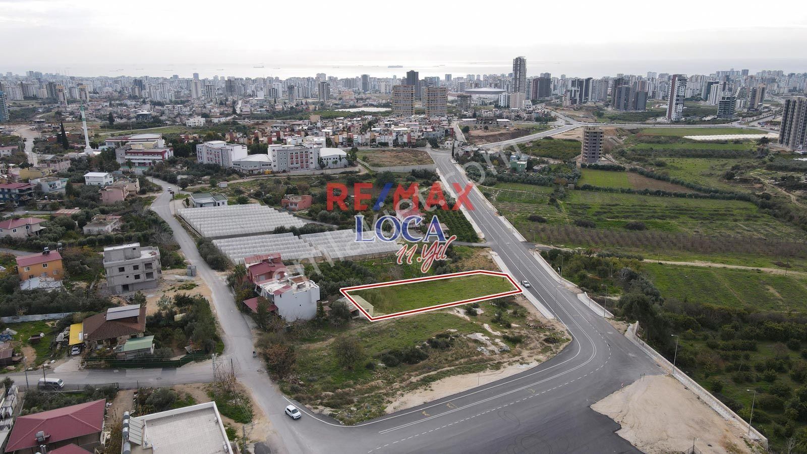 Yenişehir Gökçebelen Satılık Konut İmarlı Remax Loca'dan Yenişehir Gökçebelen'de 1017m2 Köşe Başı Arsa