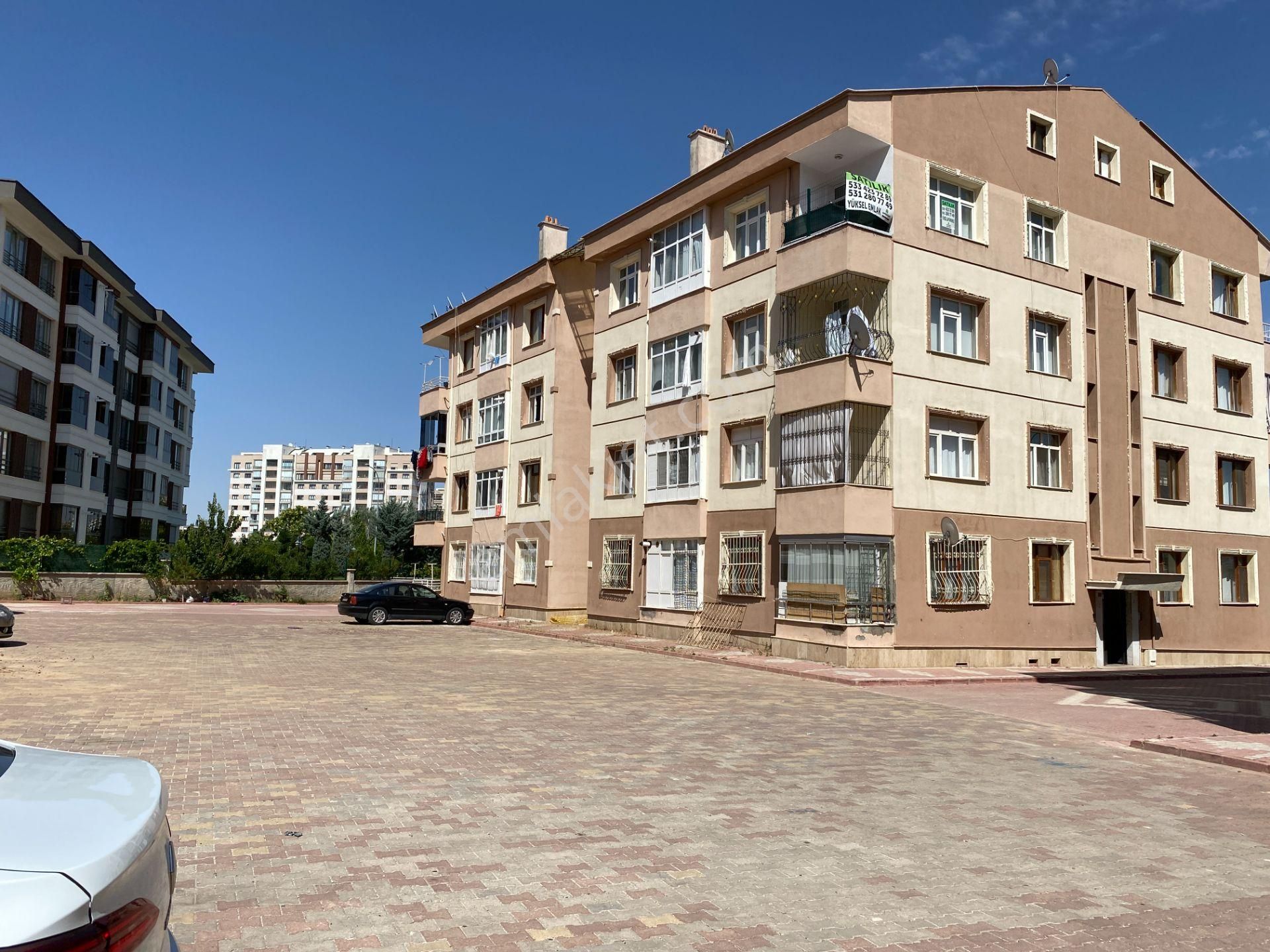 Selçuklu Yazır Satılık Daire -yazır Real Avm Arkası Güney Cebhe 3+1asansörsüz Bakımlı Daire