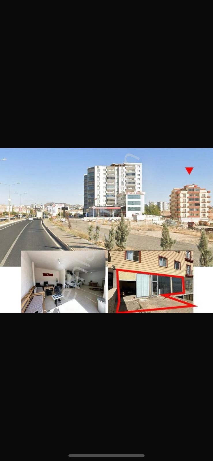 Artuklu Nur Satılık Dükkan & Mağaza Mardin’de Diyarbakır Yolunda Gelişen Konumda Satılık 100 M2 Dükkan