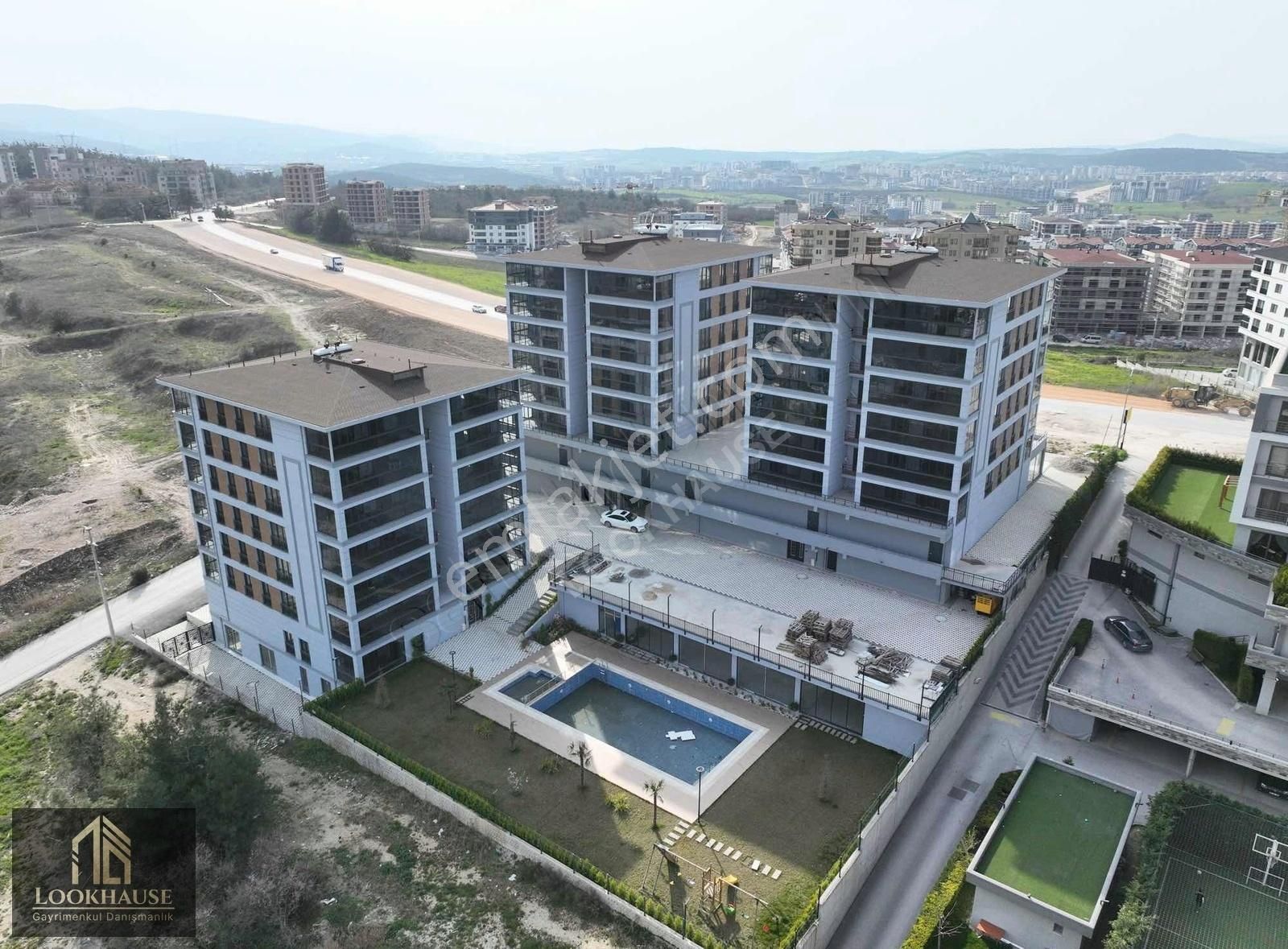 Nilüfer 30 Ağustos Zafer Satılık Daire Lookhause Bursa Kayapa 4+1 Net 190 M2 Lüks Site İçi Daire