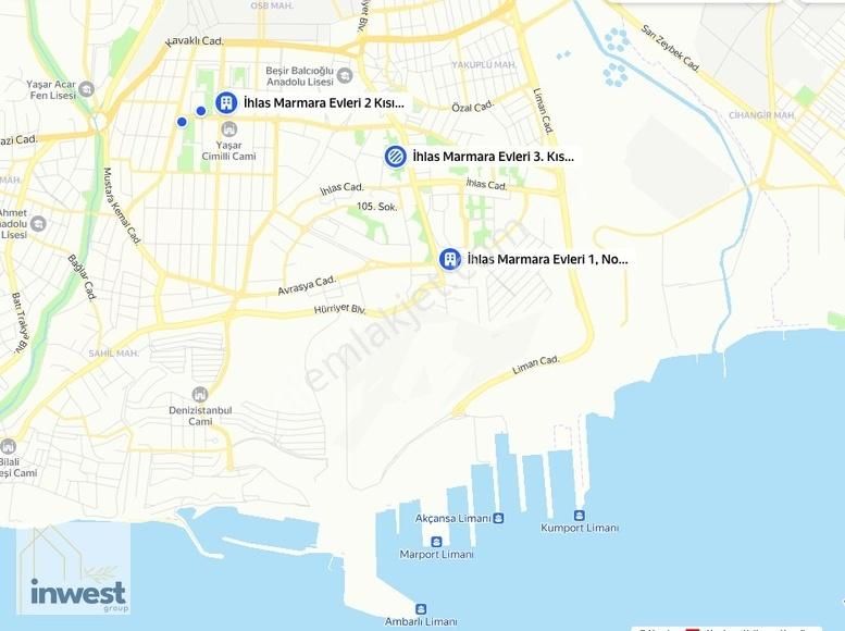 Beylikdüzü Marmara Kiralık Daire Beylikdüzü Marmara Mah. İhlas Marmara Evleri 3 Kiralık 3+1 Daire