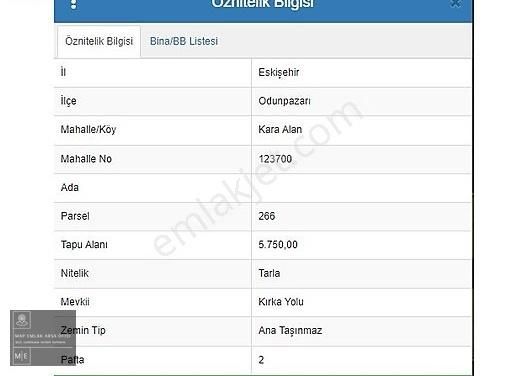 Odunpazarı Karaalan Satılık Tarla Karaalan Güneş Enerji Santralinin Yanında Satılık 5750 M2 Tarla