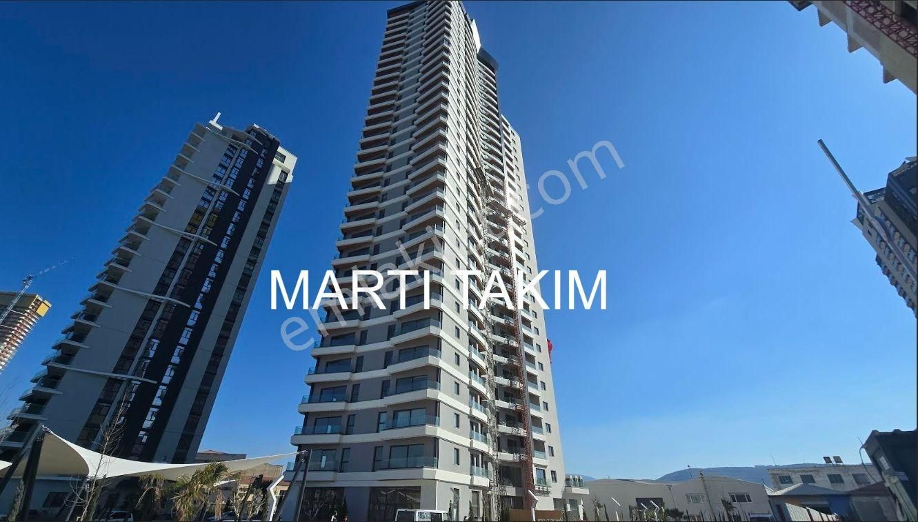 Konak Çınarlı Satılık Daire Kw Martı Takım'dan İnci Premium'da Deniz Manzaralı 2+1 Daire