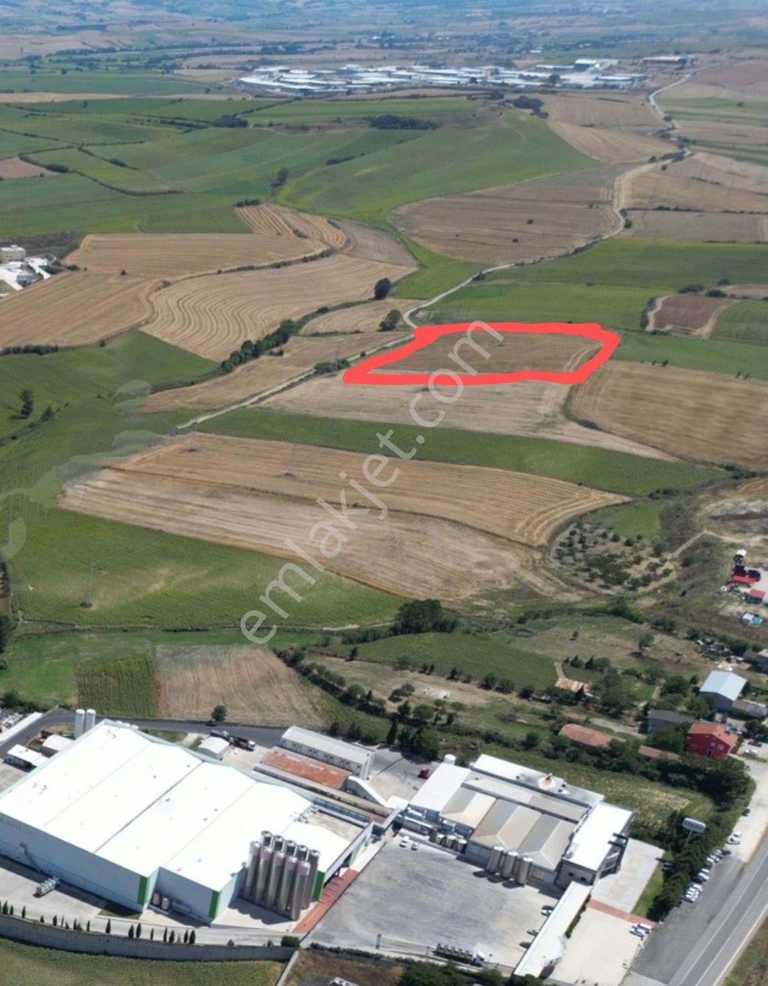 Malkara Çavuşköy Satılık Tarla Malkara Çavuşköy 28.800m² Tek Tapu Fabrıka Bolgesınde Satılık Arazı