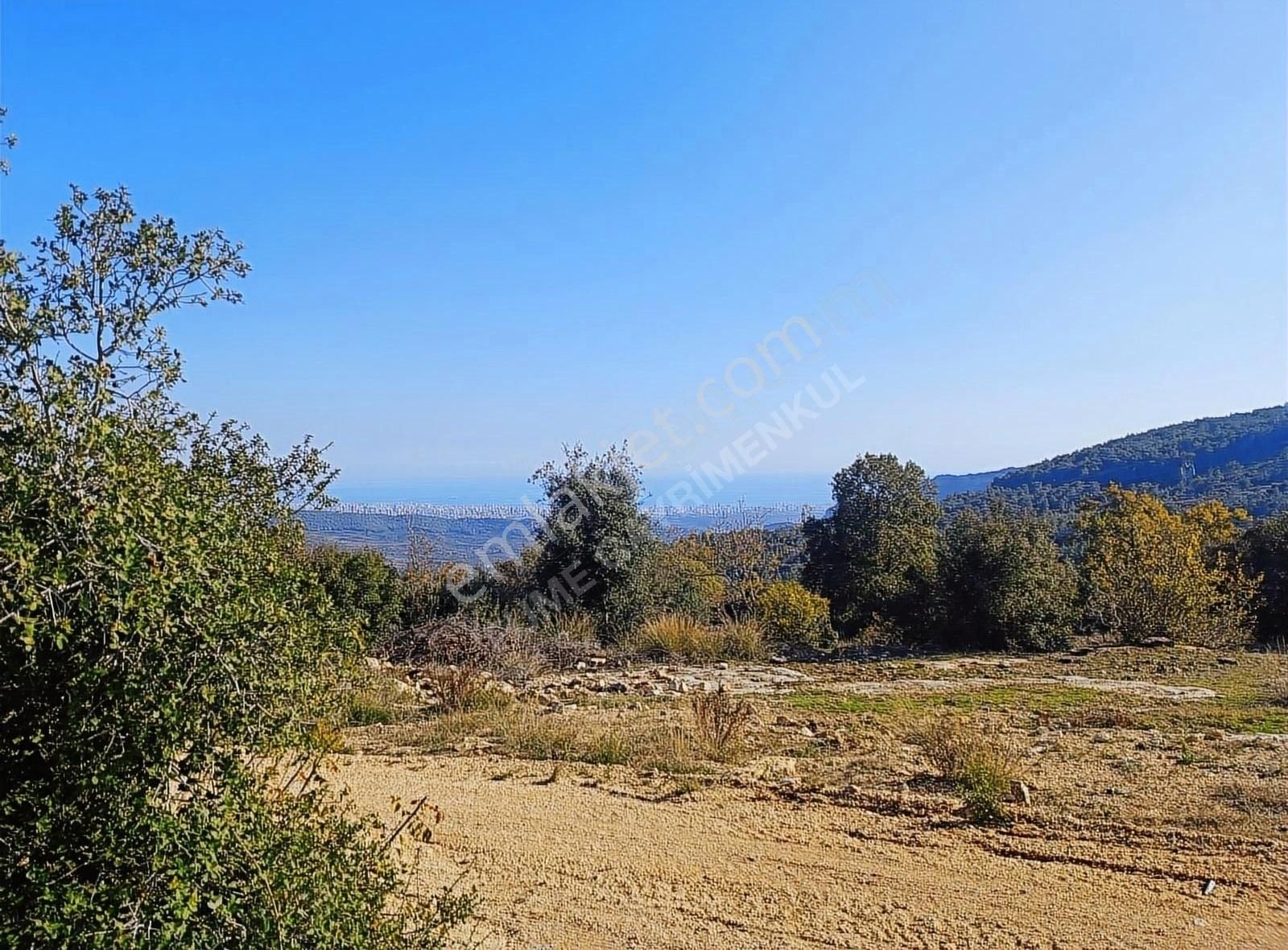 Mezitli Kuzucubelen Satılık Villa İmarlı Fume'den Deniz Manzaralı Arsa