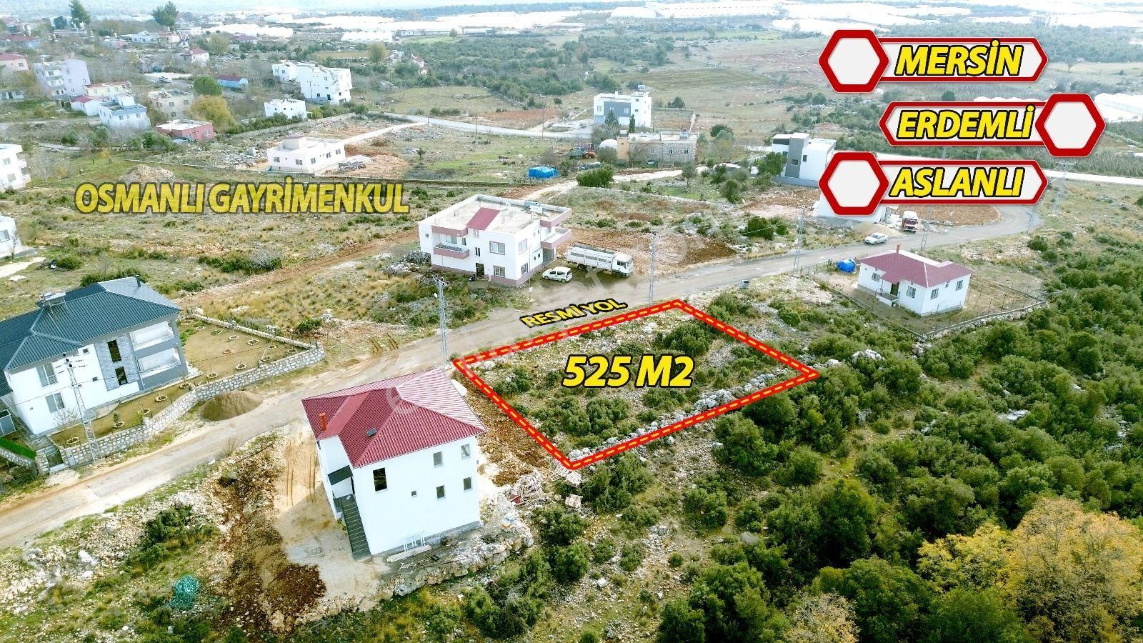 Erdemli Arslanlı Satılık Konut İmarlı Erdemli Aslanlı Da Satılık 525 M2 Arsa