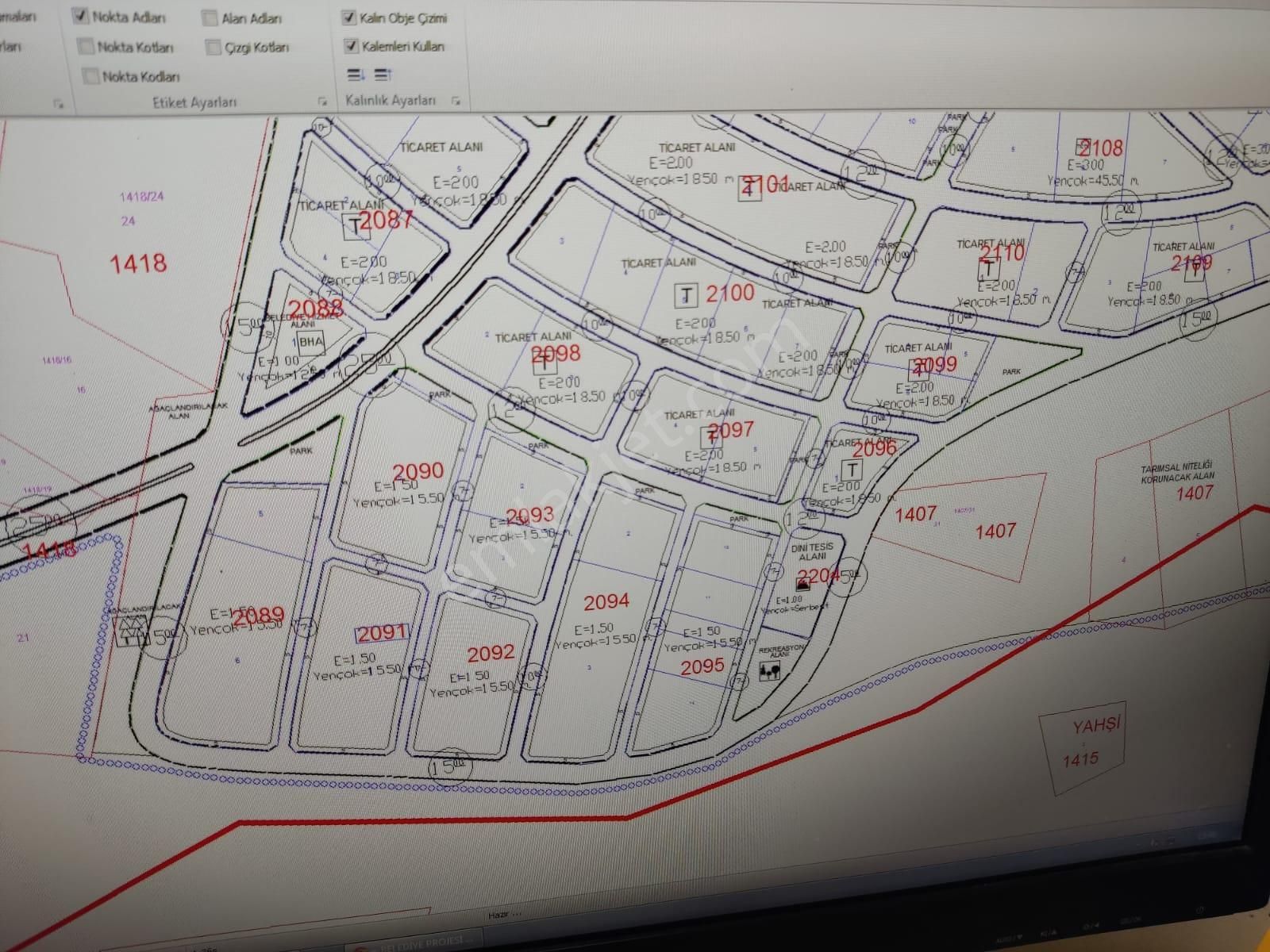 Kırıkkale Yahşihan'da 40 M2 Den 141 Dükkanlık Cazip Ticari Arsa - Görsel 5