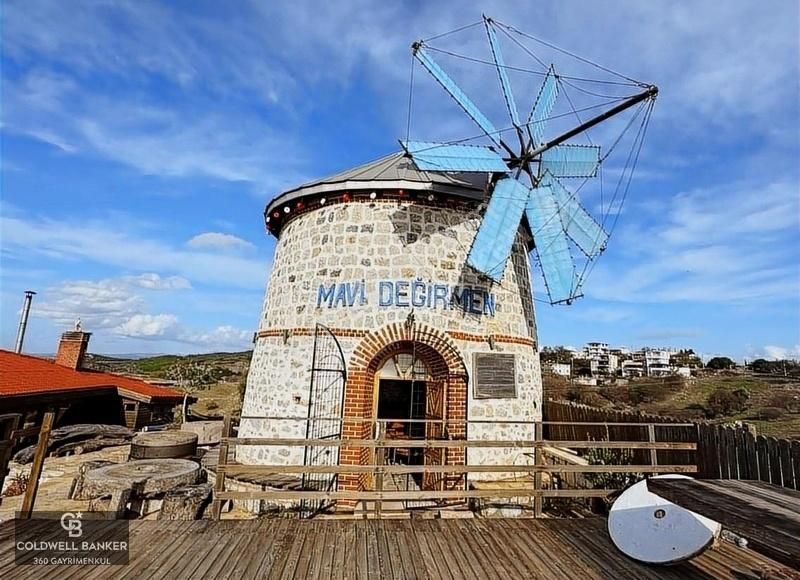 İzmir Seferihisar Satılık Restaurant Seferihisar'da Satılık Mavi Değirmen Restoranı